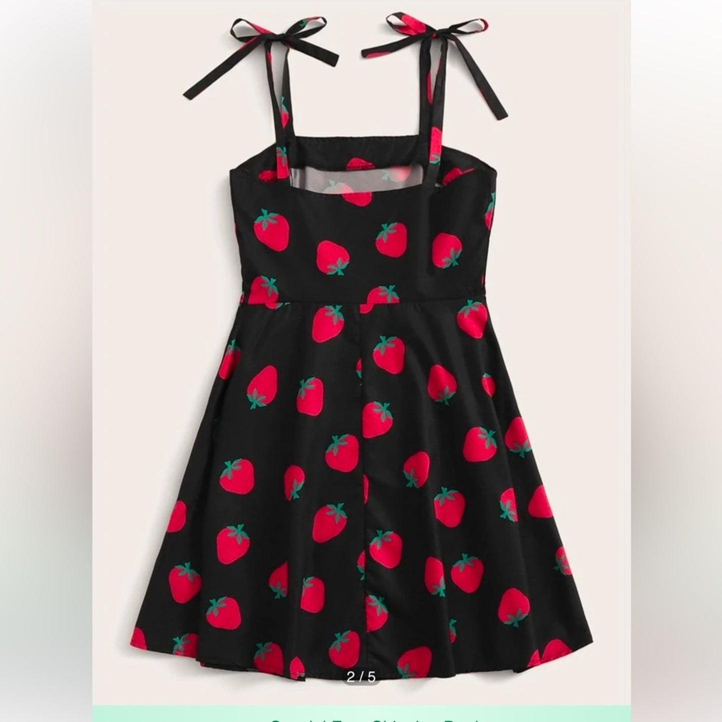 Strawberry Sling Dress