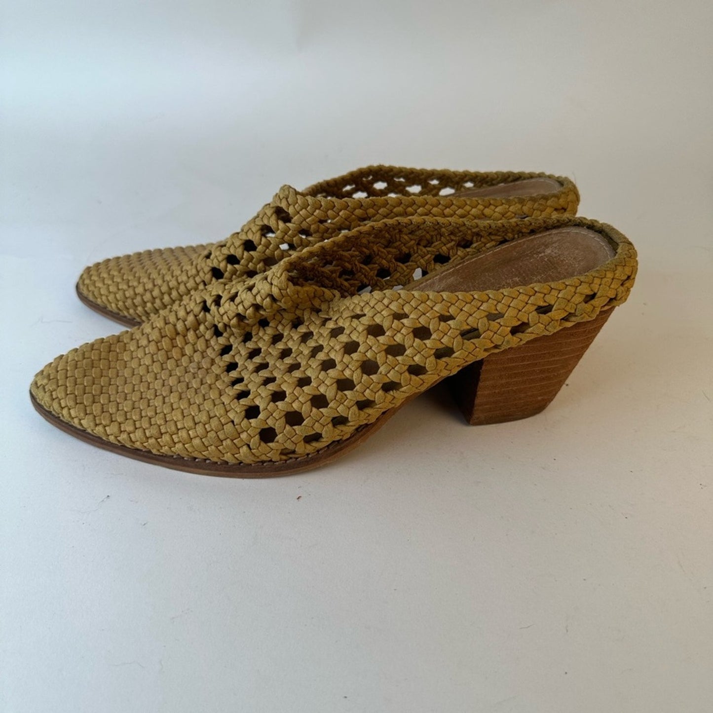 Mi.iM Paris Woven Leather Mules