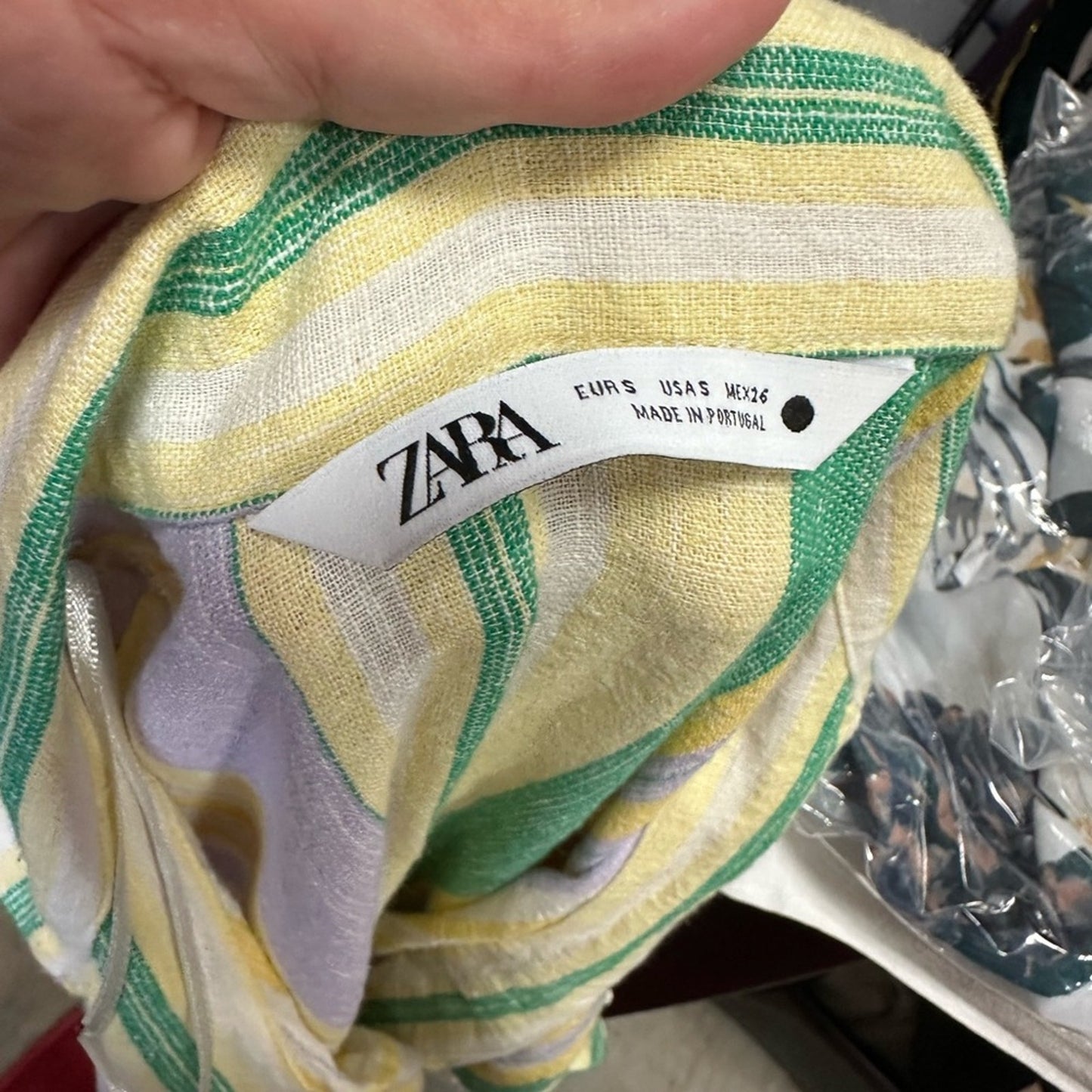 Zara Striped Multicolor Dress