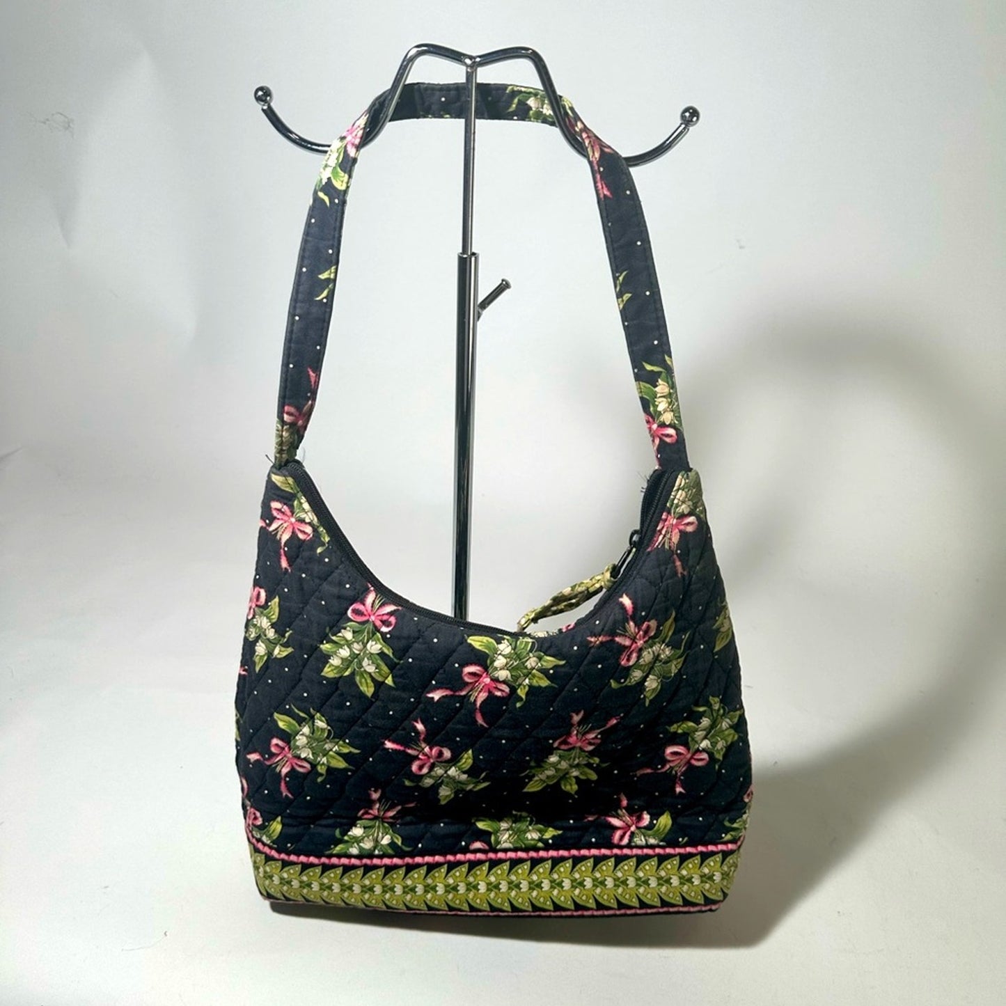 Vera Bradley Floral Quilted Shoulder Bag
