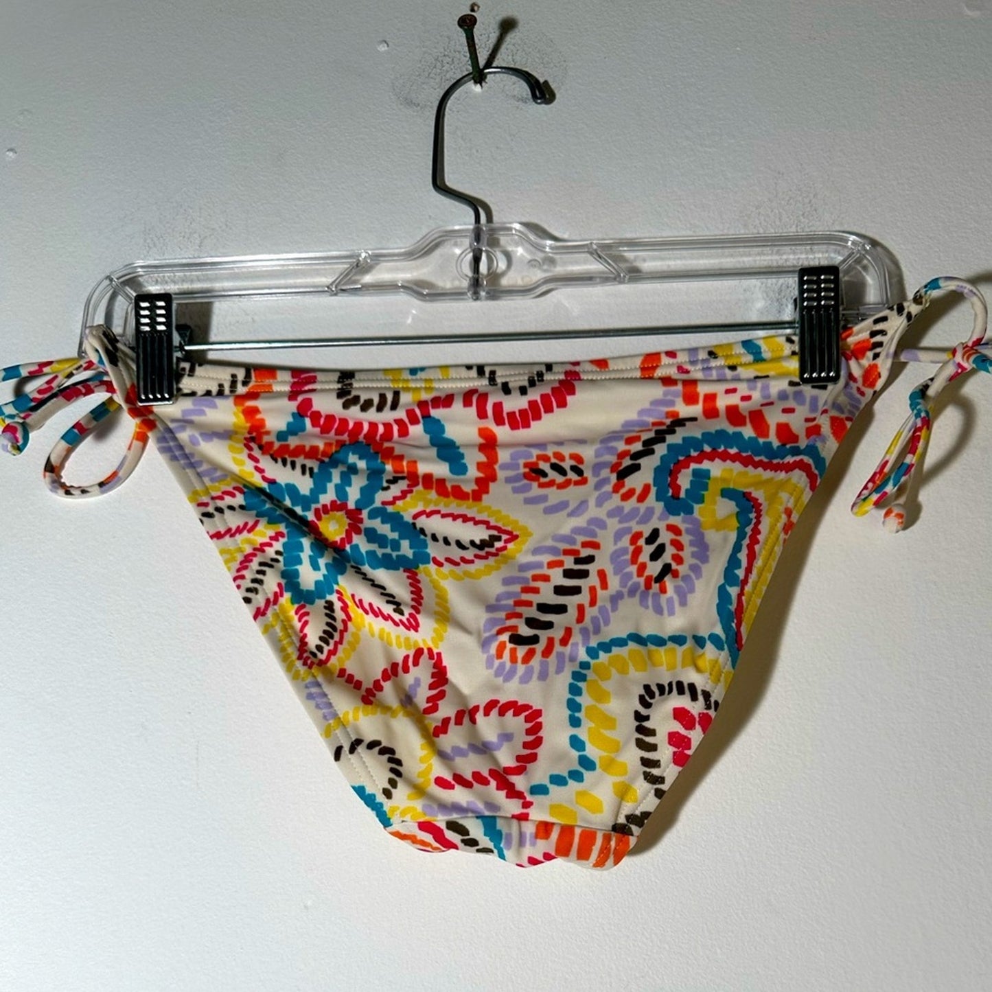 Colorful Patterned Bikini Bottom