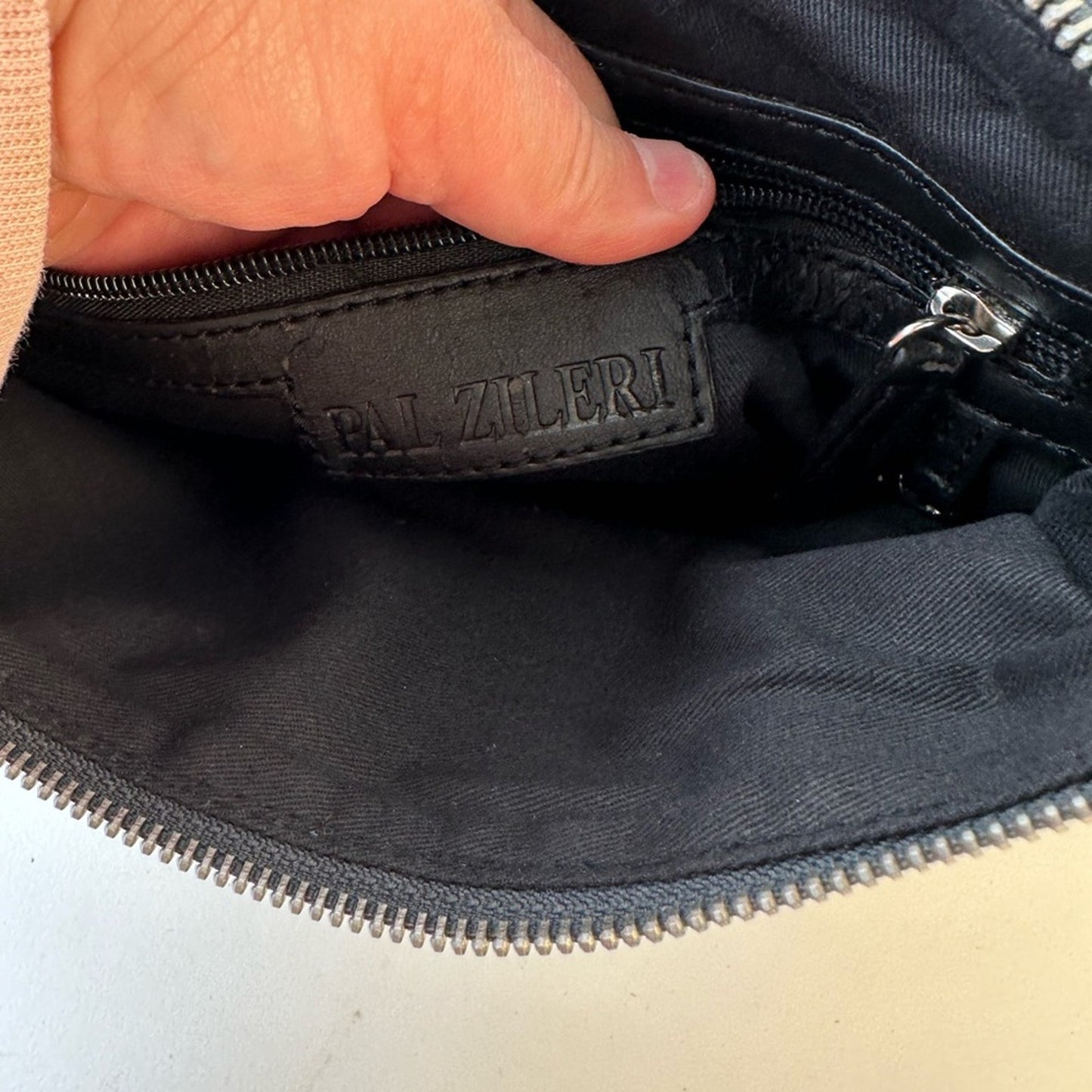 Pal Zileri Canvas Crossbody Bag