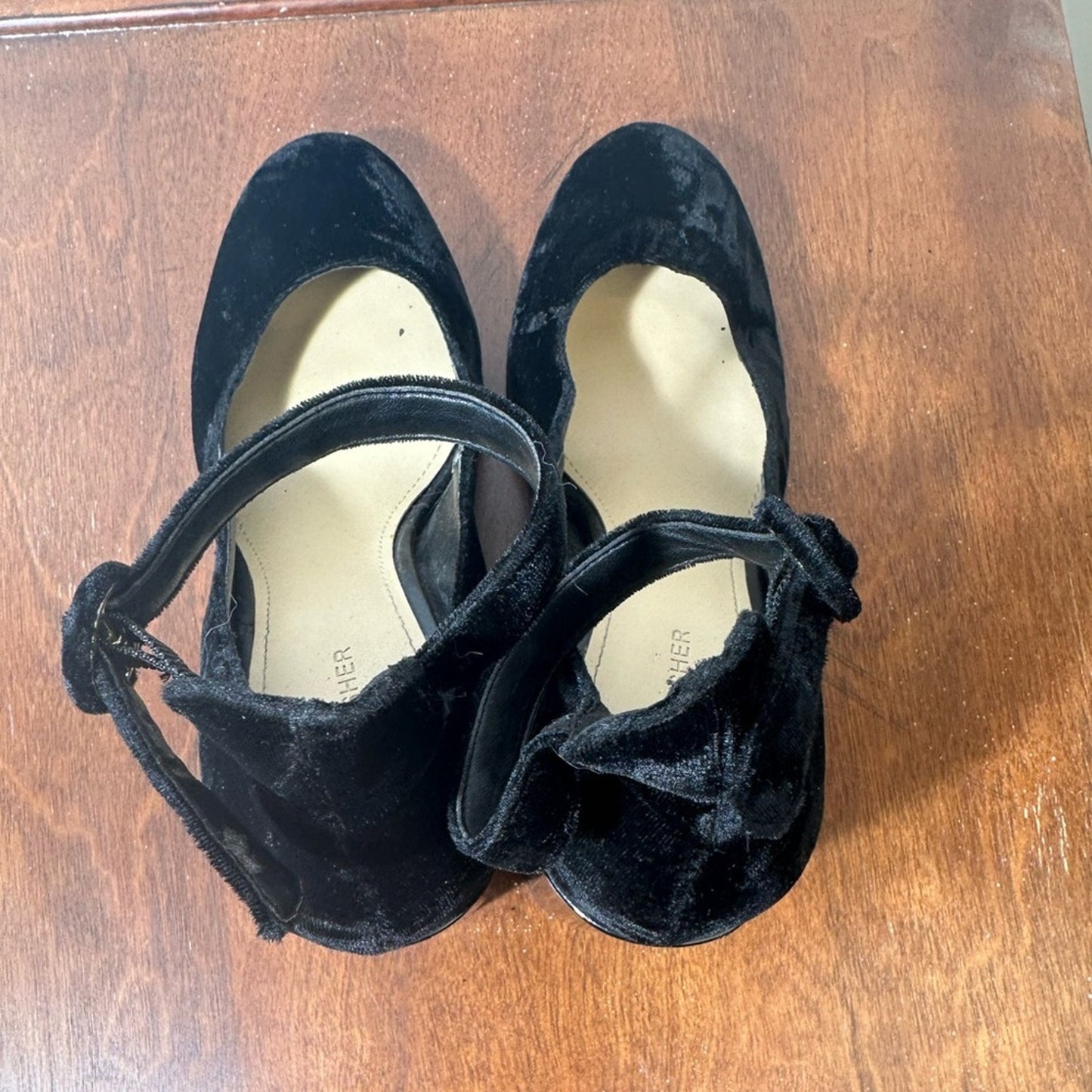 Marc Fisher Elegant Black Velvet Women's Heels