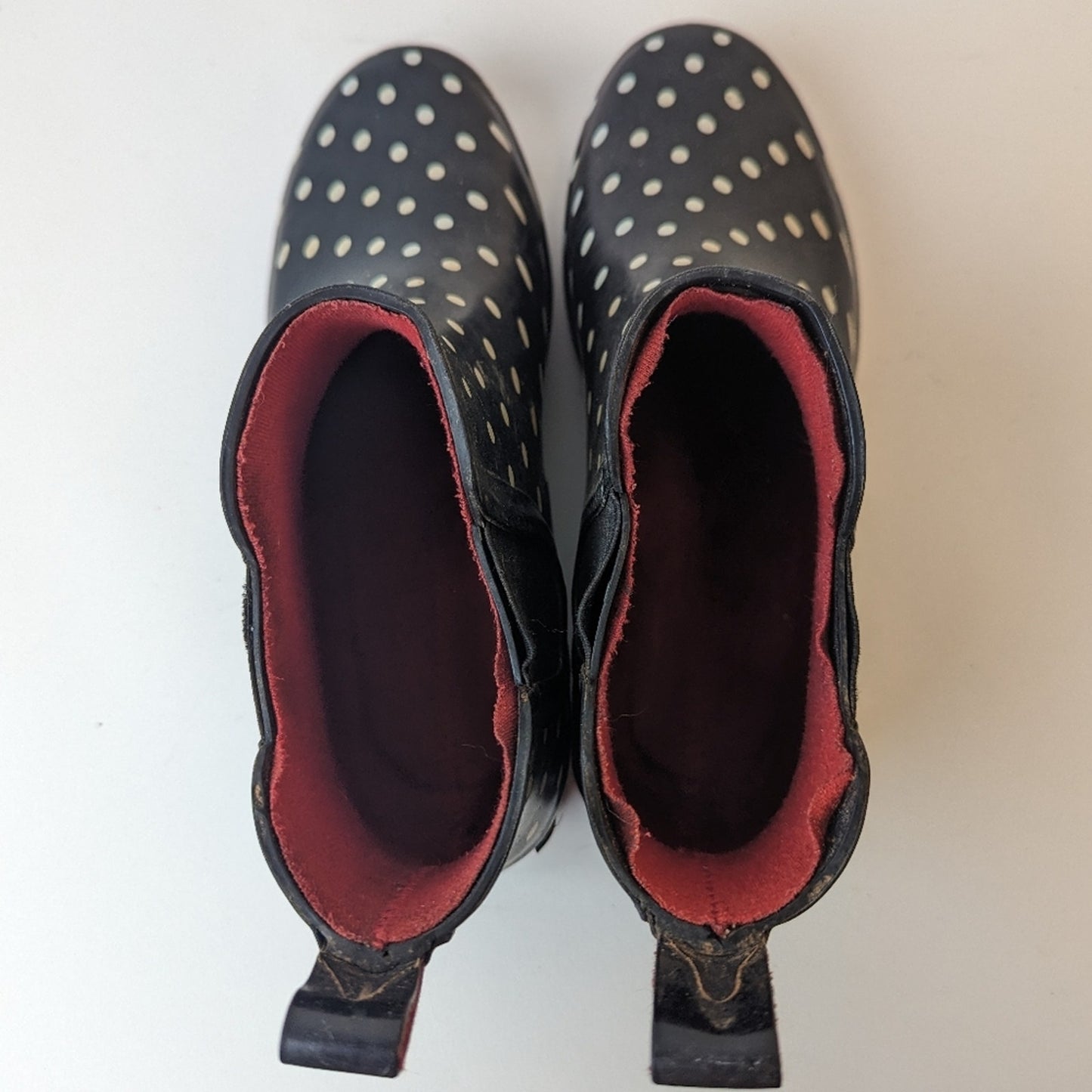 Capelli New York Polka Dot Rain Booties - 8
