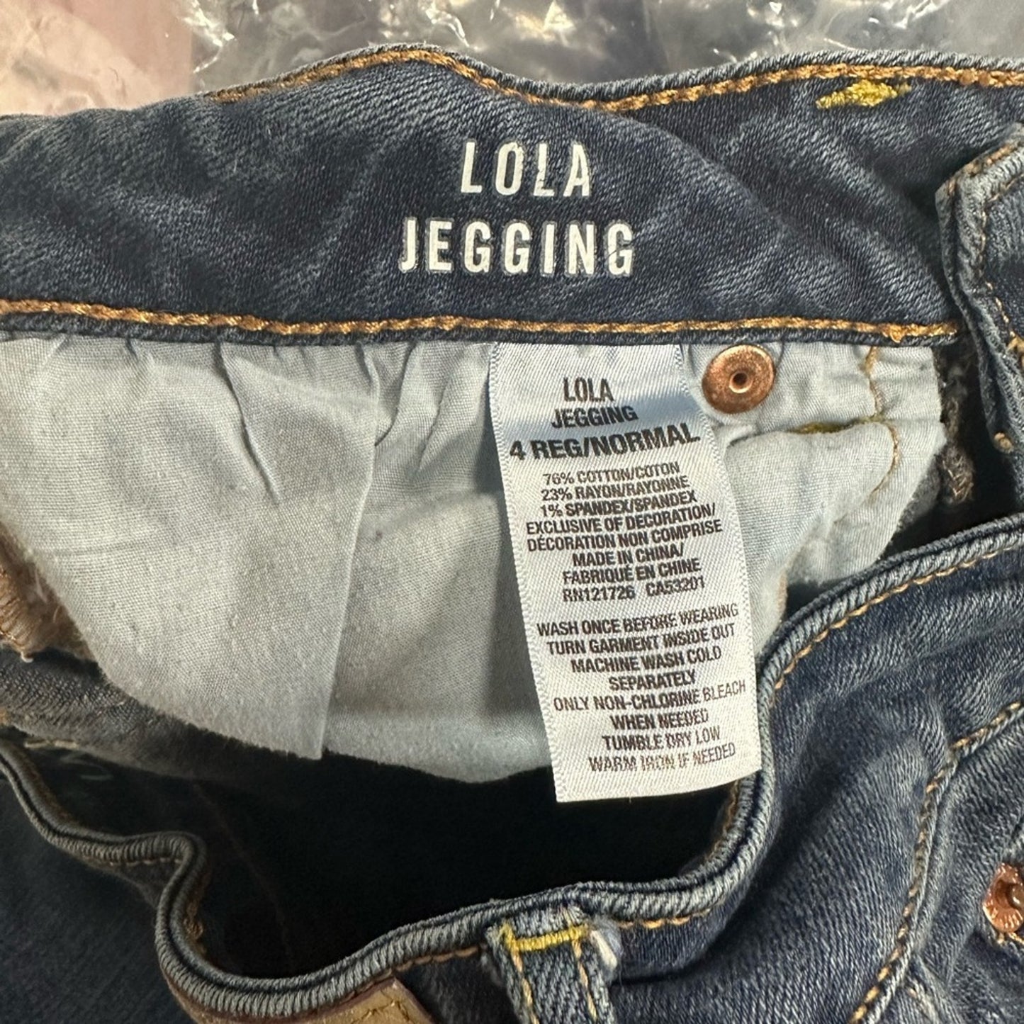 Aeropostale Lola Jeggings Women's Blue Jeans