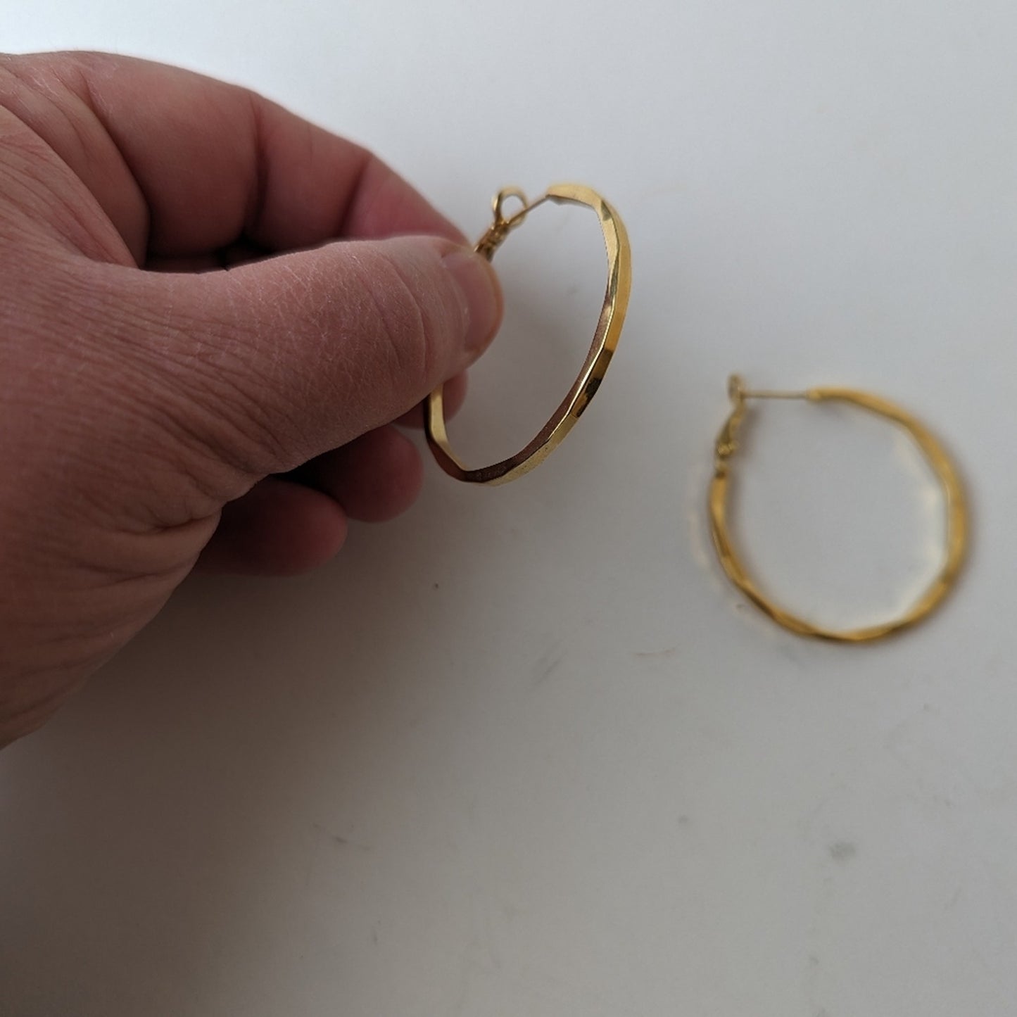 Gold Hoop Earrings