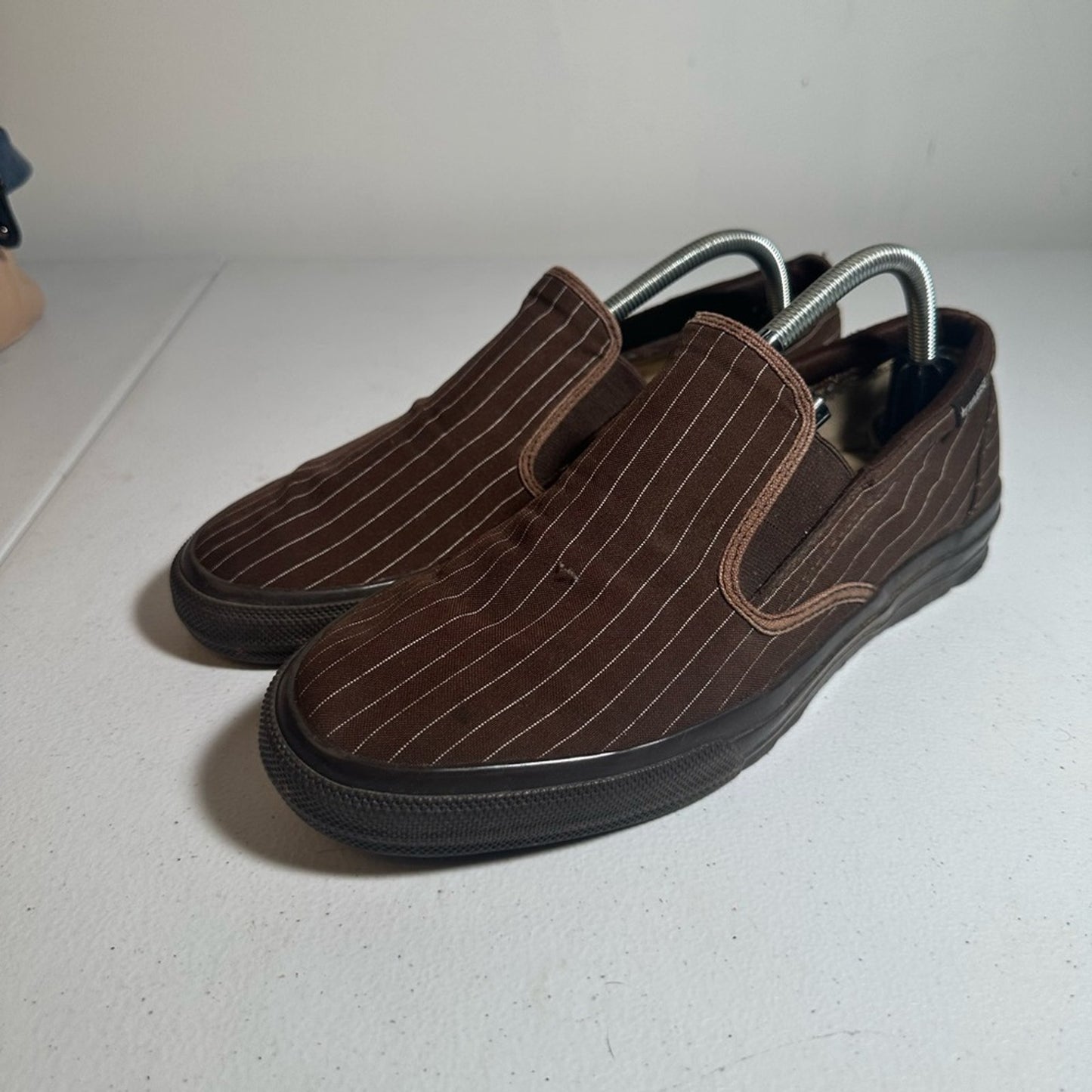 Converse Men's Brown Striped Sneakers