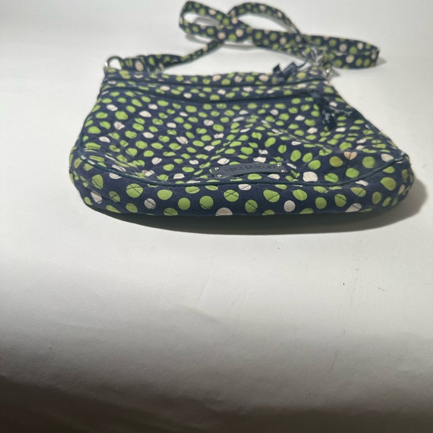 Vera Bradley Green and Blue Casual Crossbody Bag