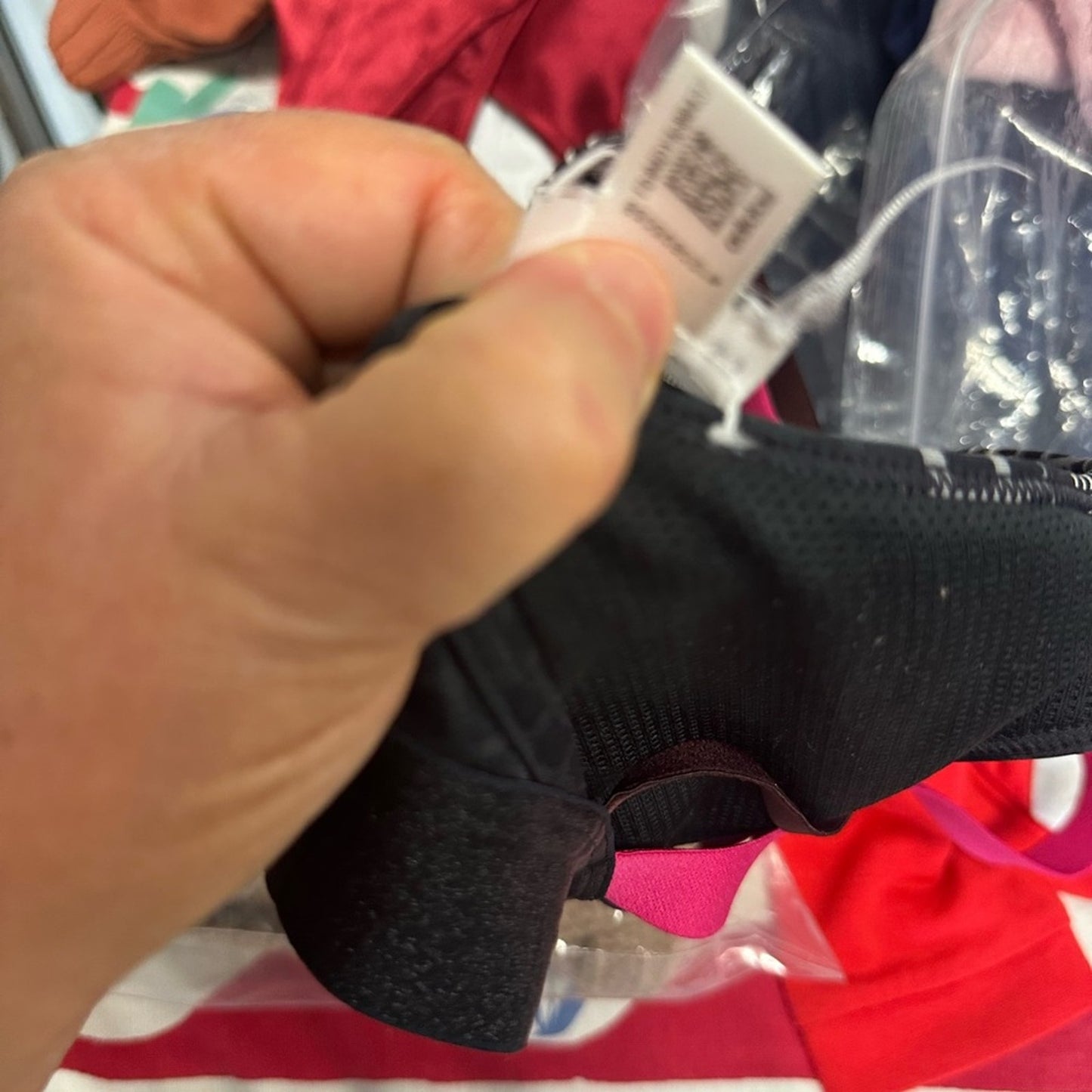 Adidas Black and White Women's Sports Bra