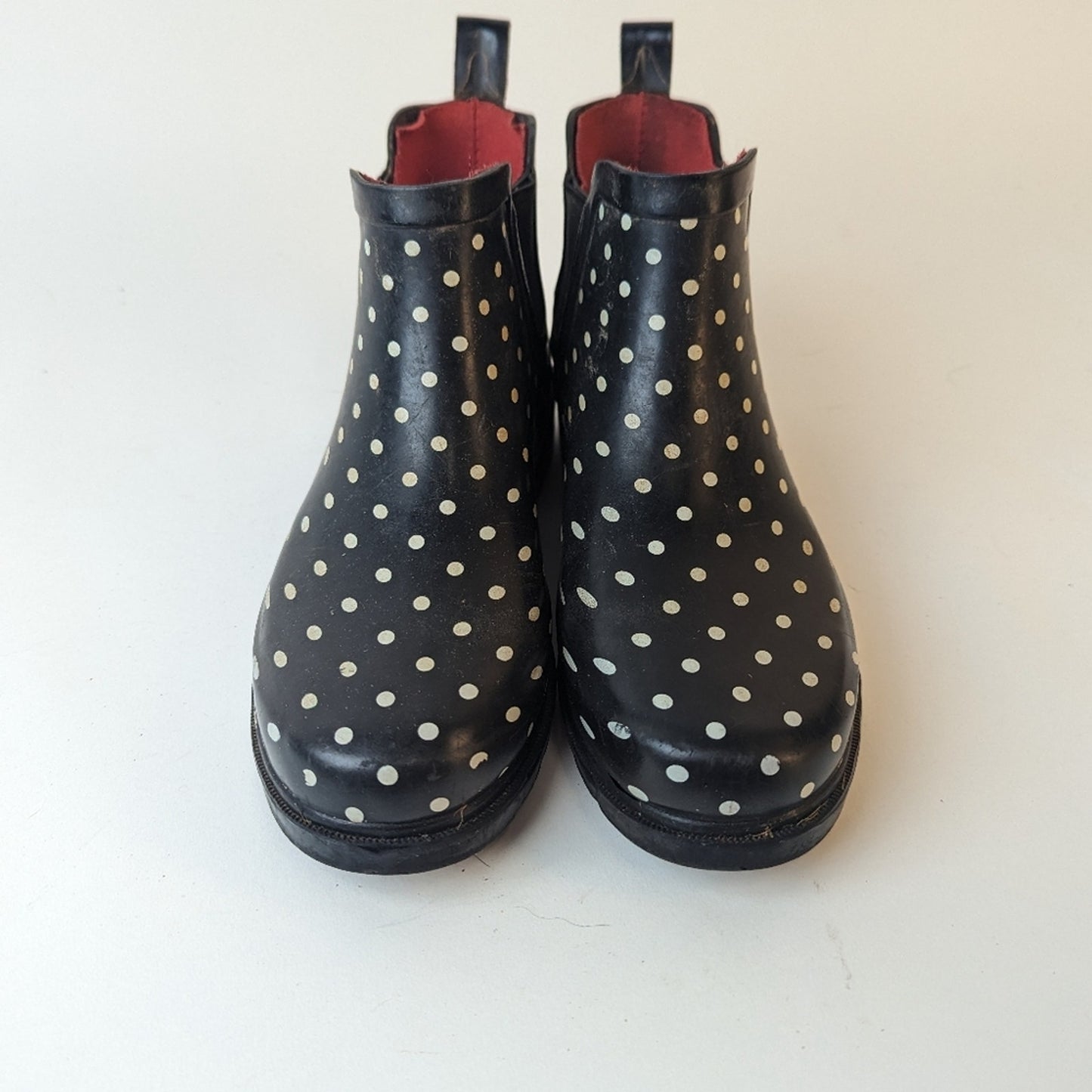 Capelli New York Polka Dot Rain Booties - 8