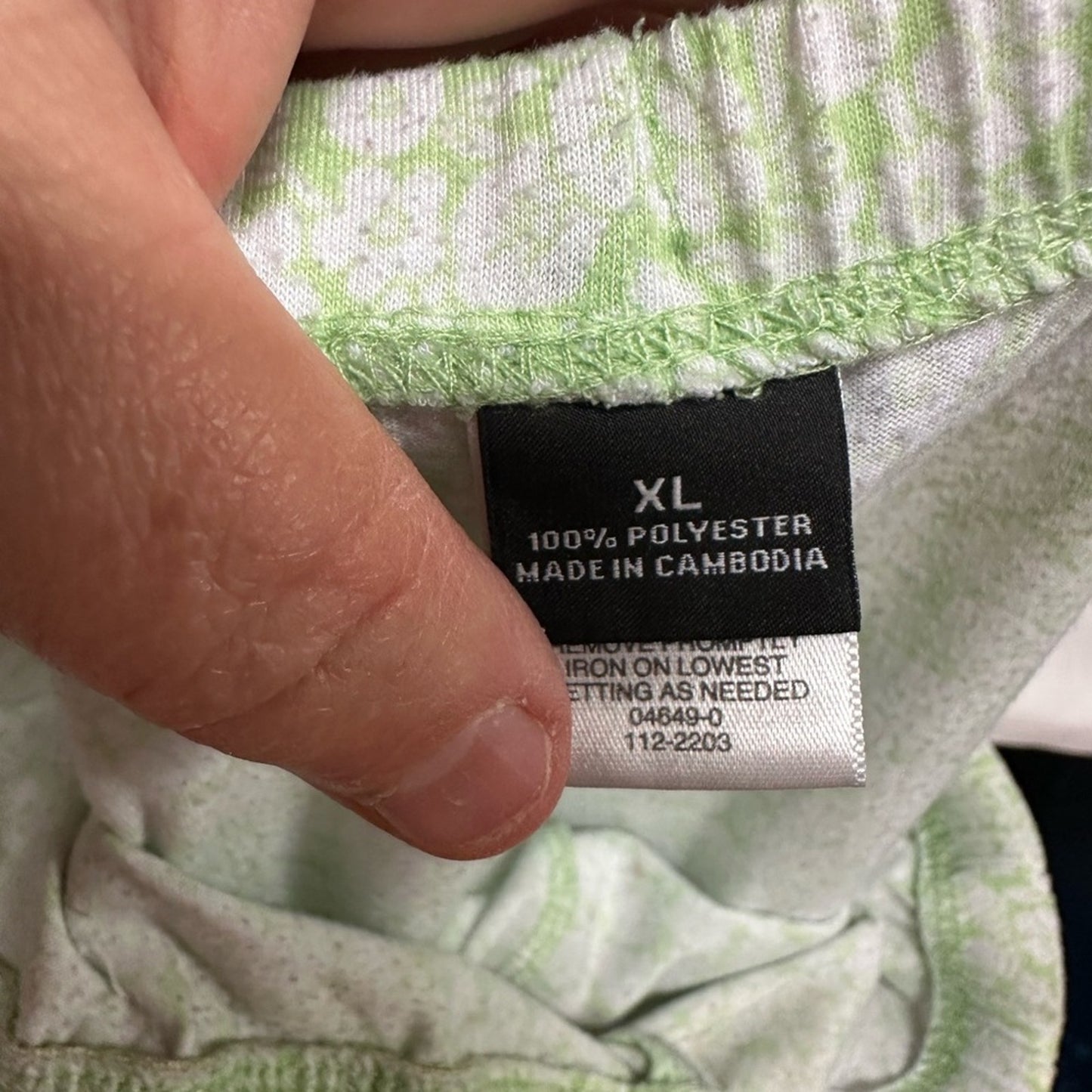 Light Green Pajama Pants