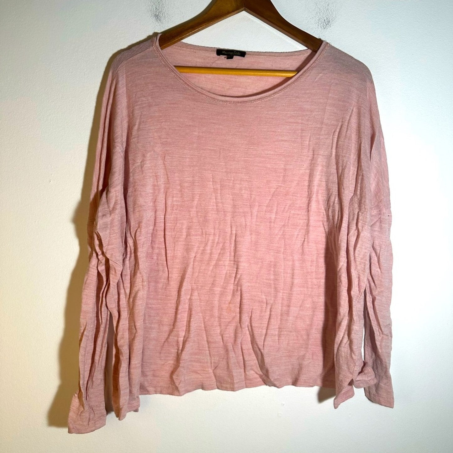 Women's Pink Long Sleeve Top