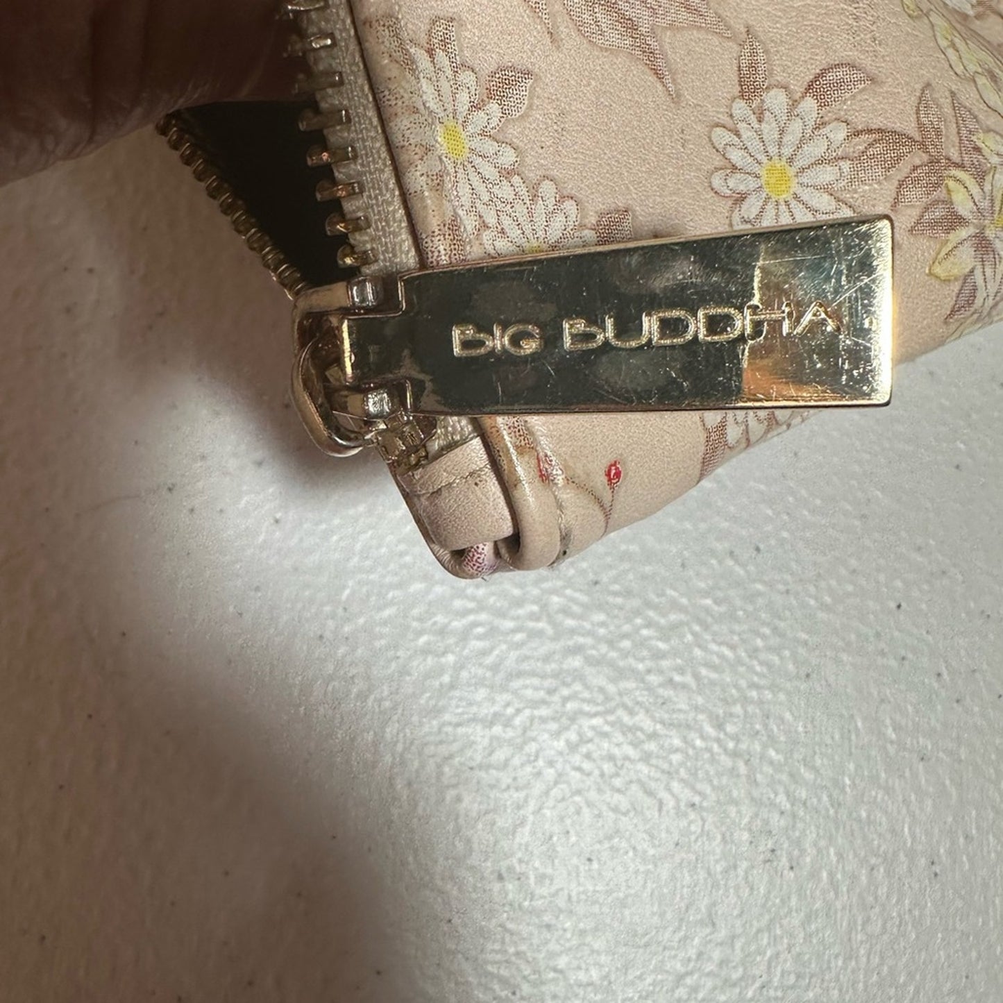 Floral Beige Clutch