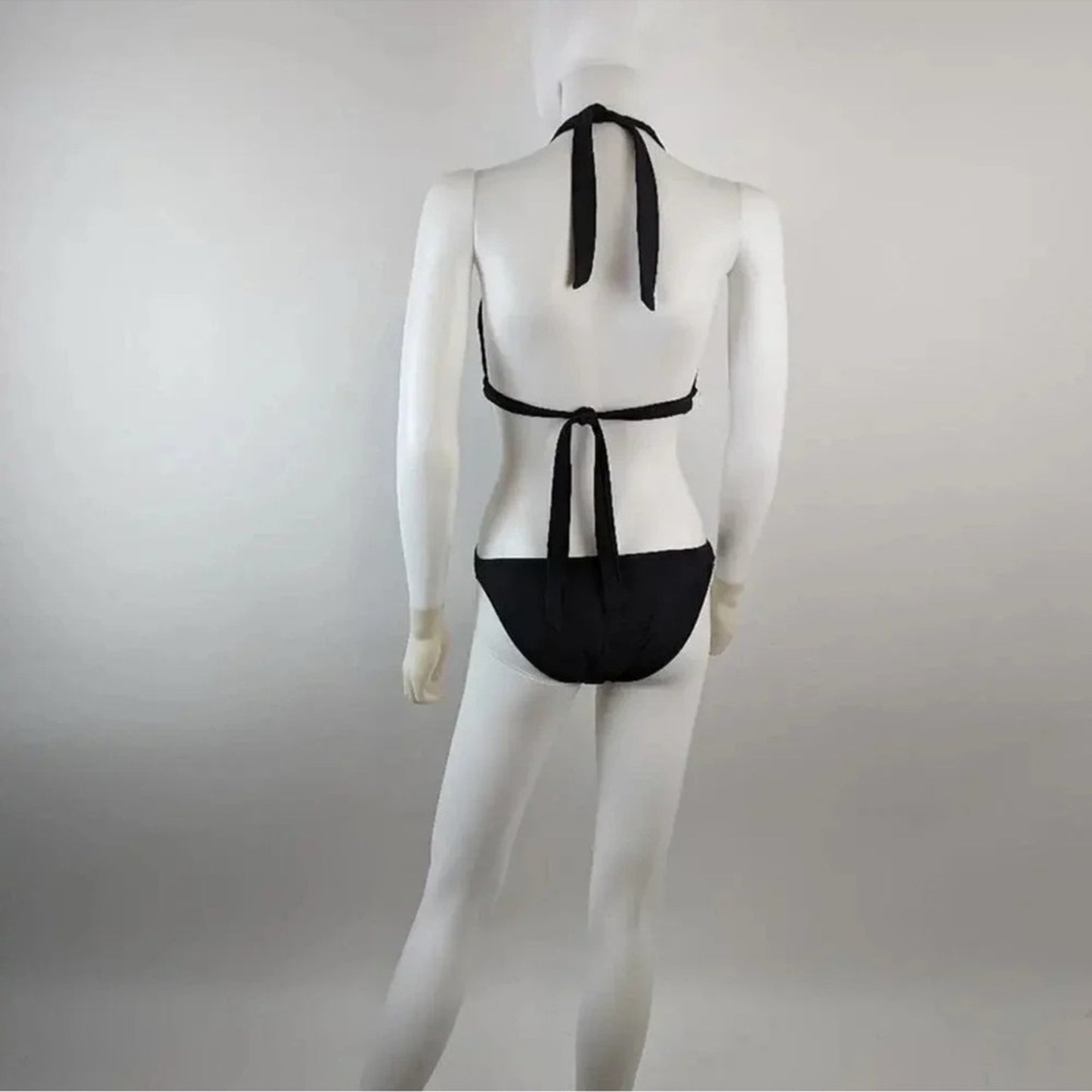 Wet Seal Black Swimsuit with Cutout Design