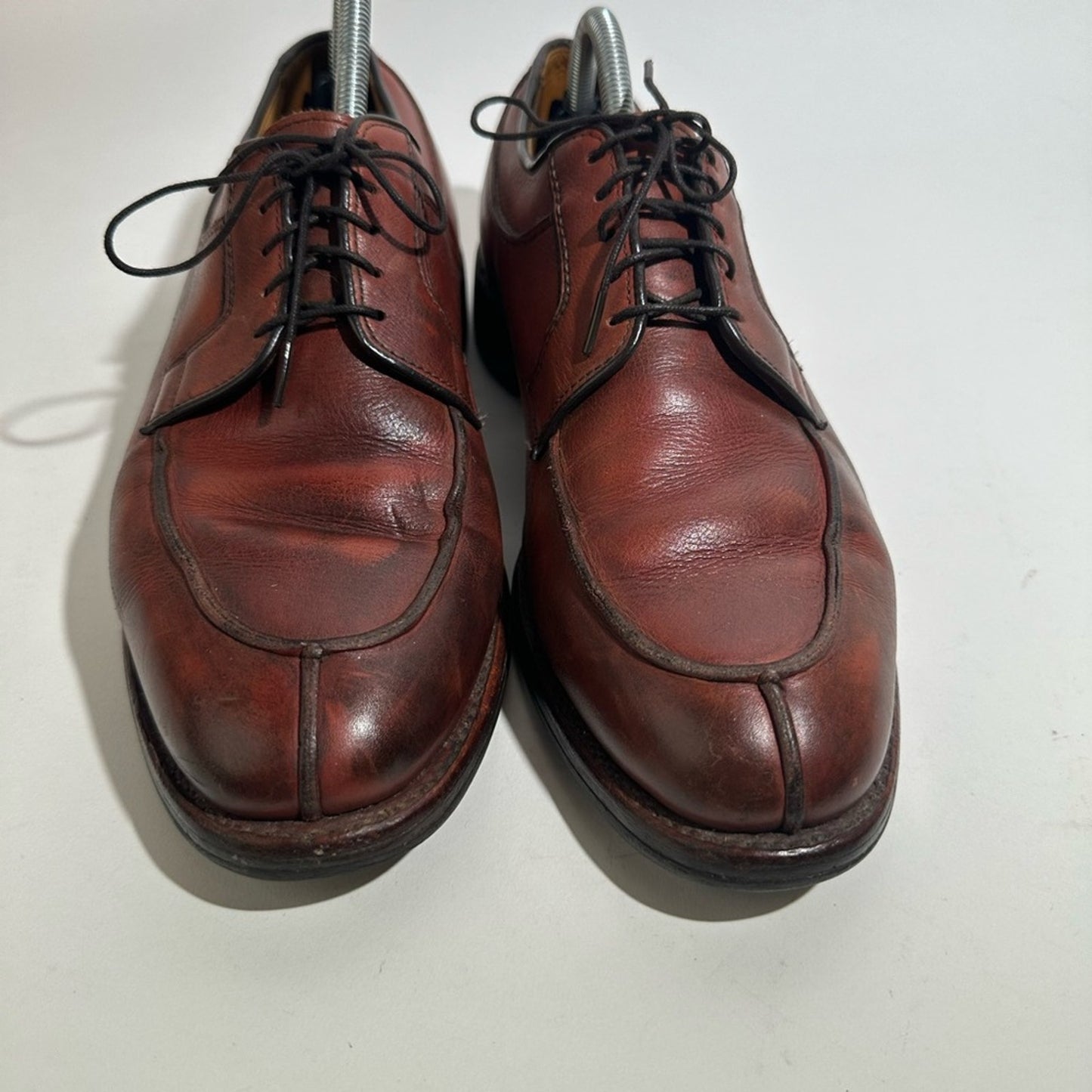 Allen Edmonds Stockbridge 3753 Split Toe Blucher Dress Shoes