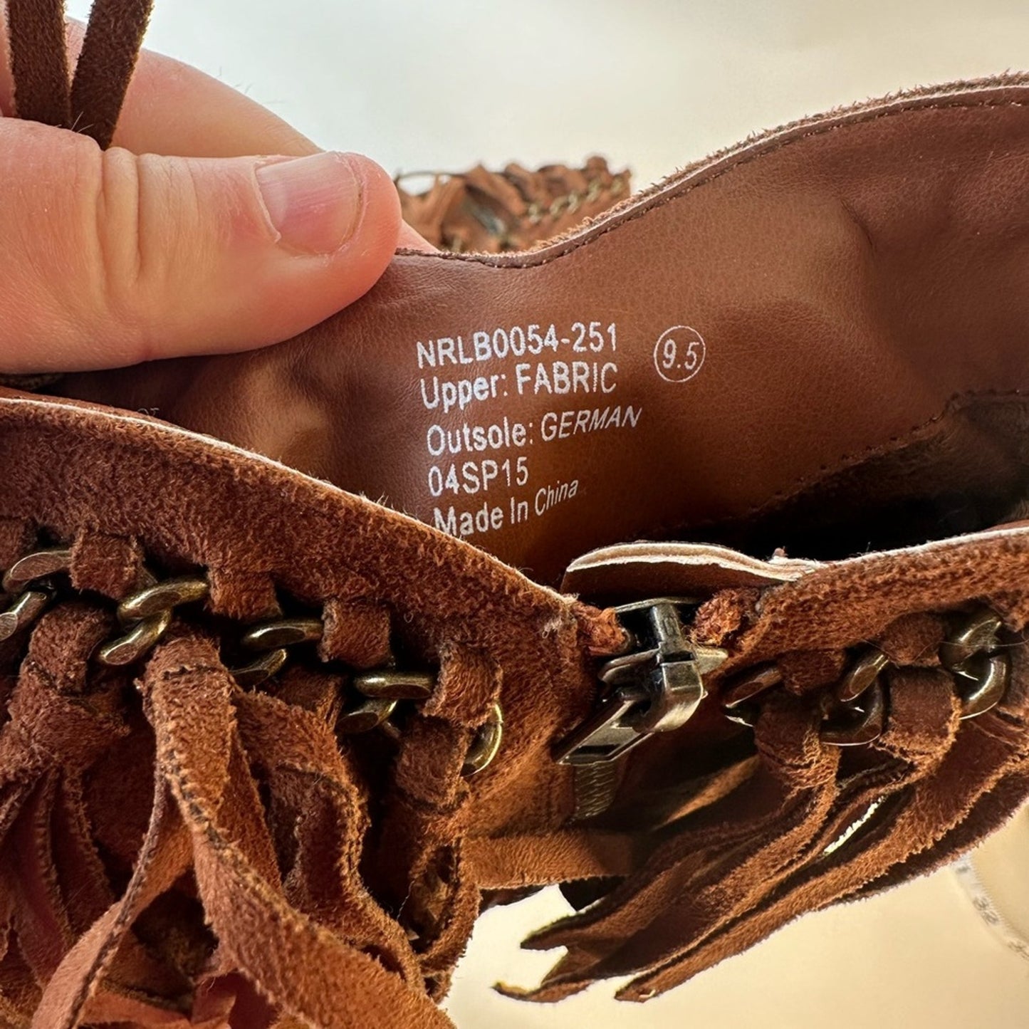 Not Rated Mohegan Chukka Fringe Boot