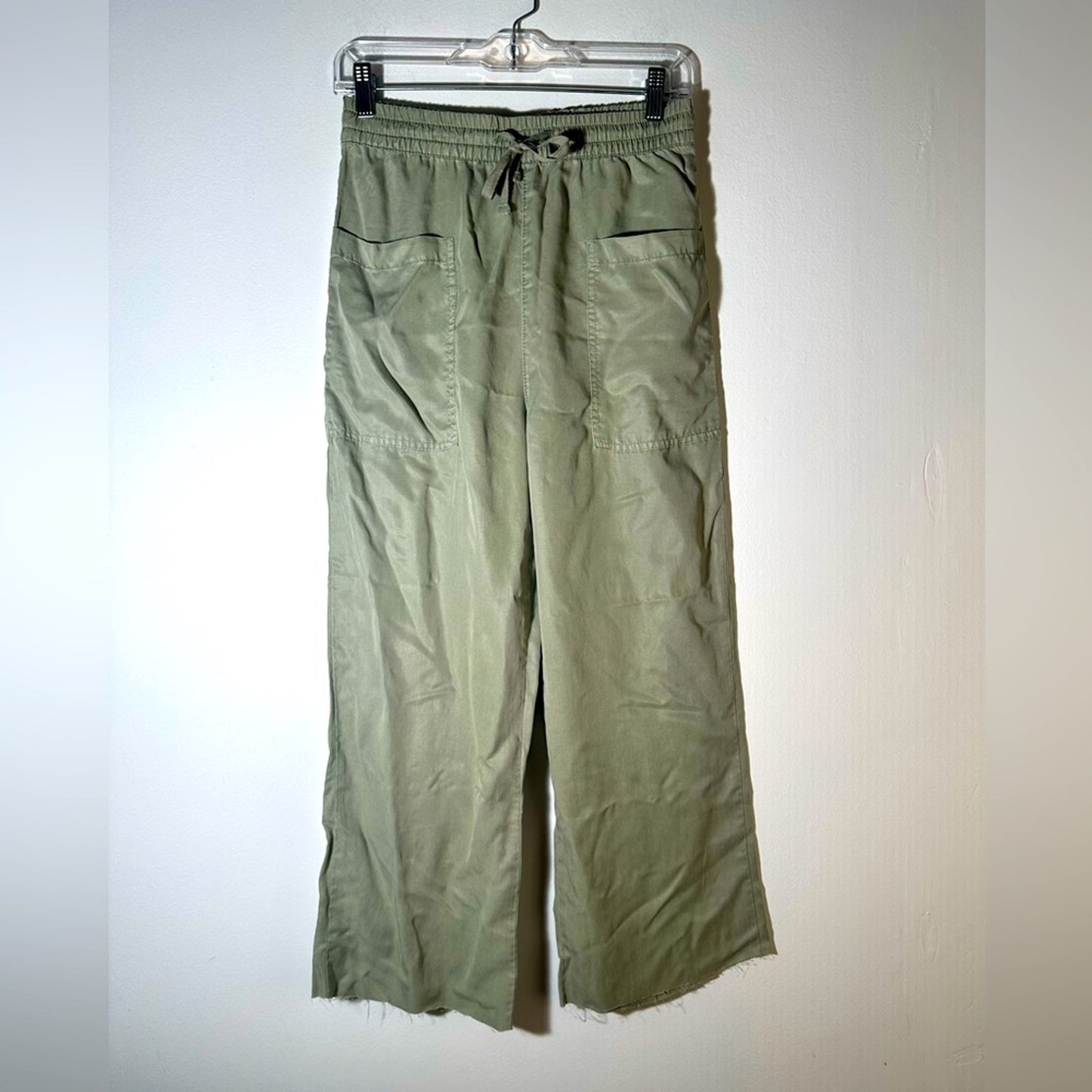 Zara Olive Green Sulky Cargo Pants