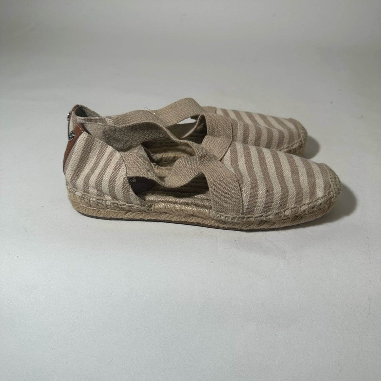 Michael Michael Kors Striped Espadrille Flats