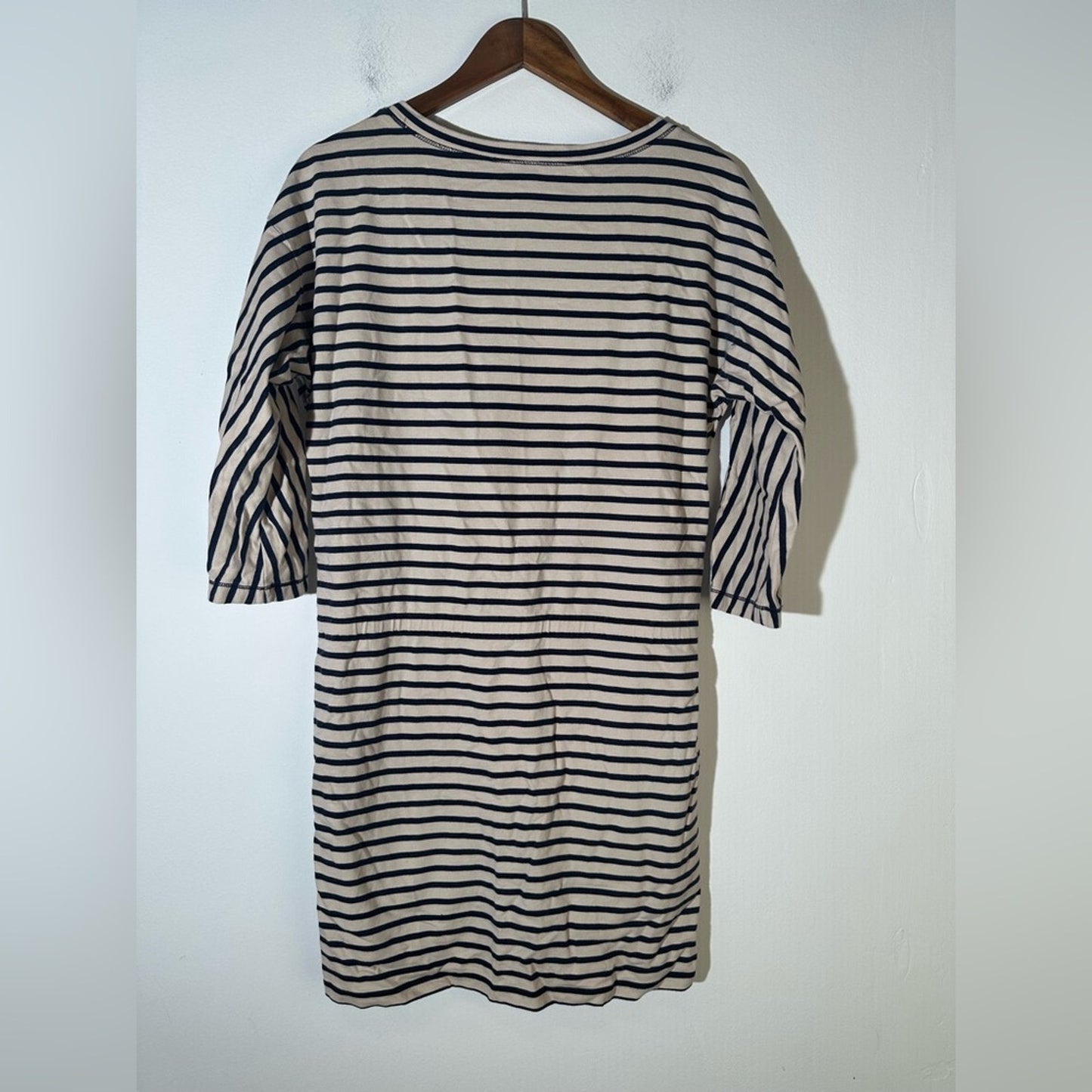 Loft Striped Midi Dress