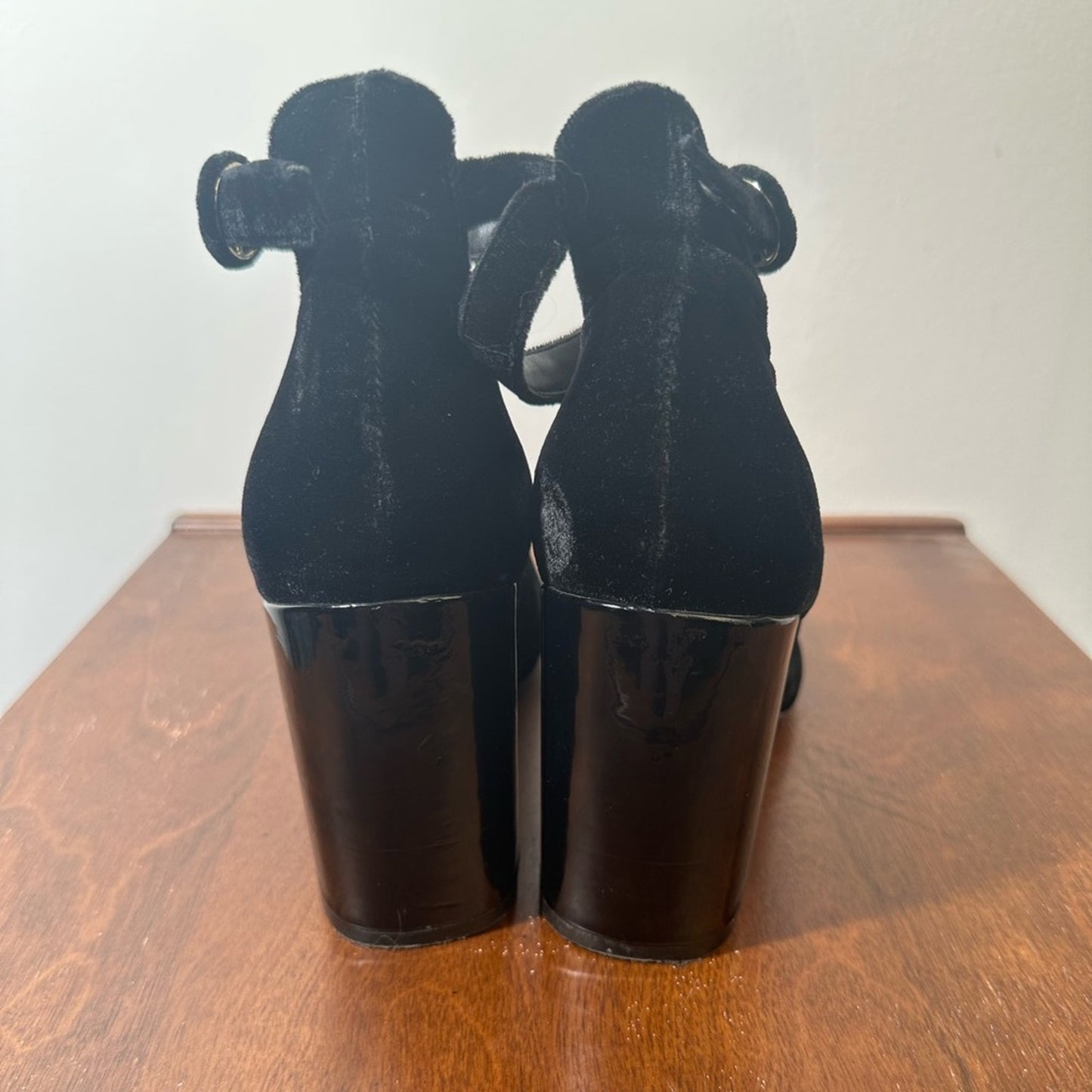 Marc Fisher Elegant Black Velvet Women's Heels