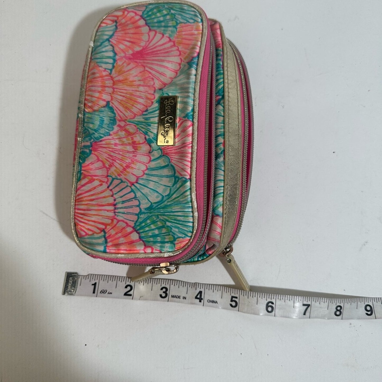 Lilly Pulitzer Shell Makeup Bag
