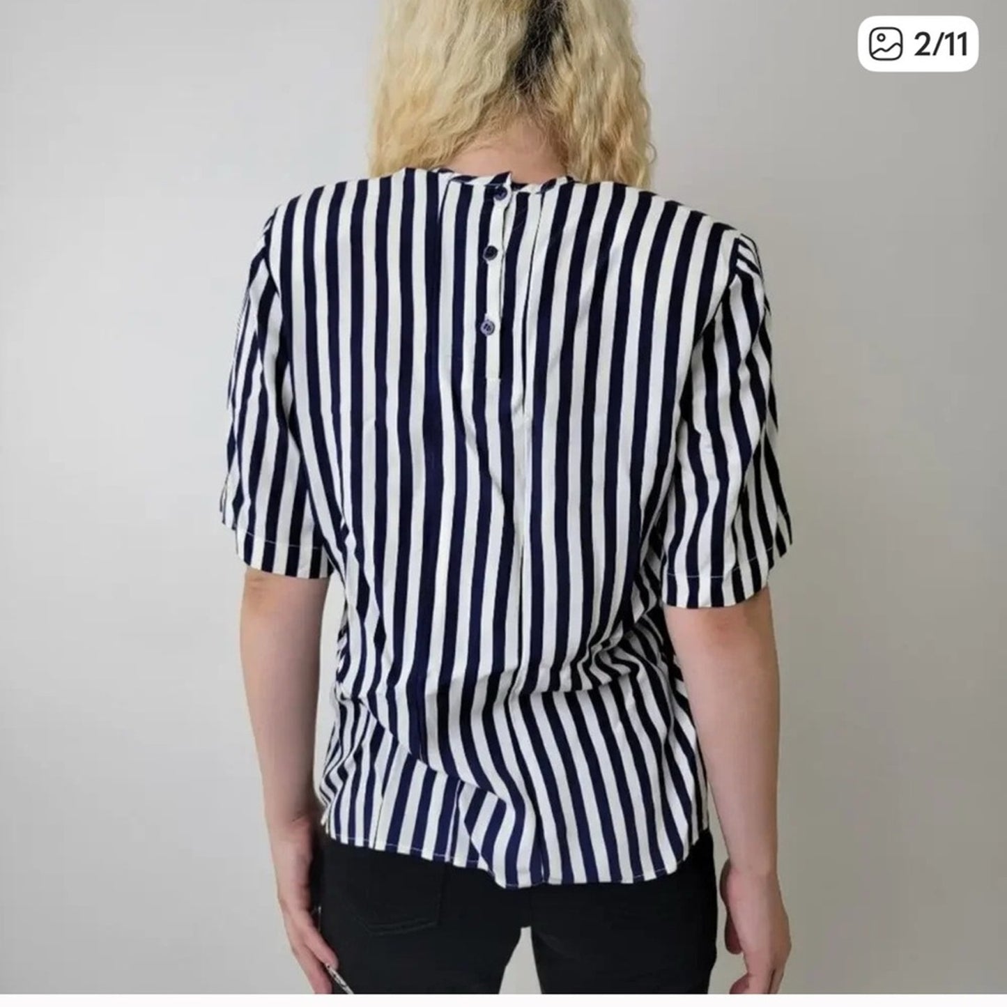 Vintage 80’s Striped Top