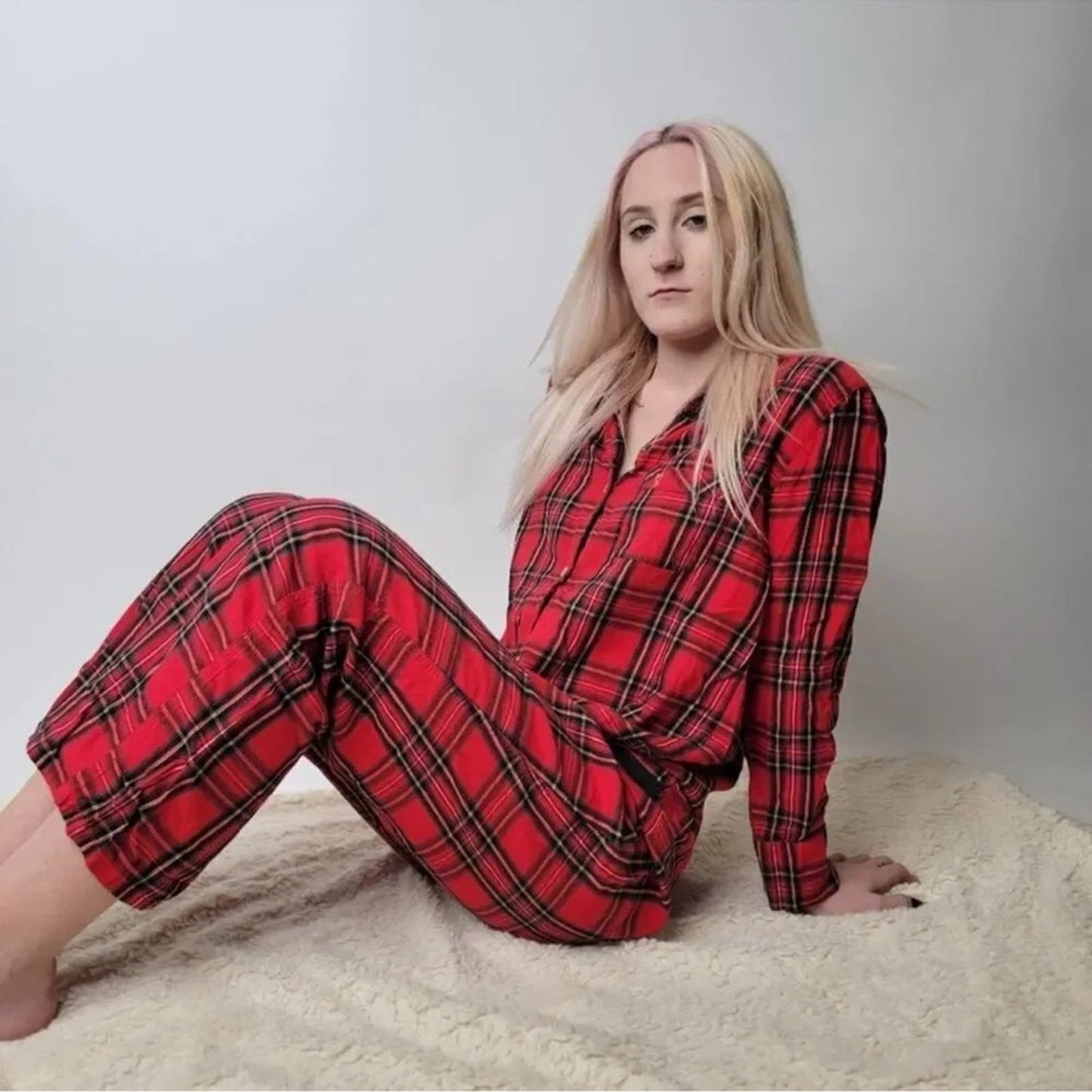 Victoria’s Secret Flannel Pajama Set