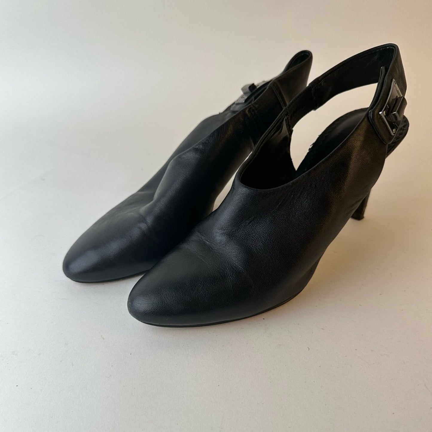 Karl Langerfield Maddie Slingback Heel Booties