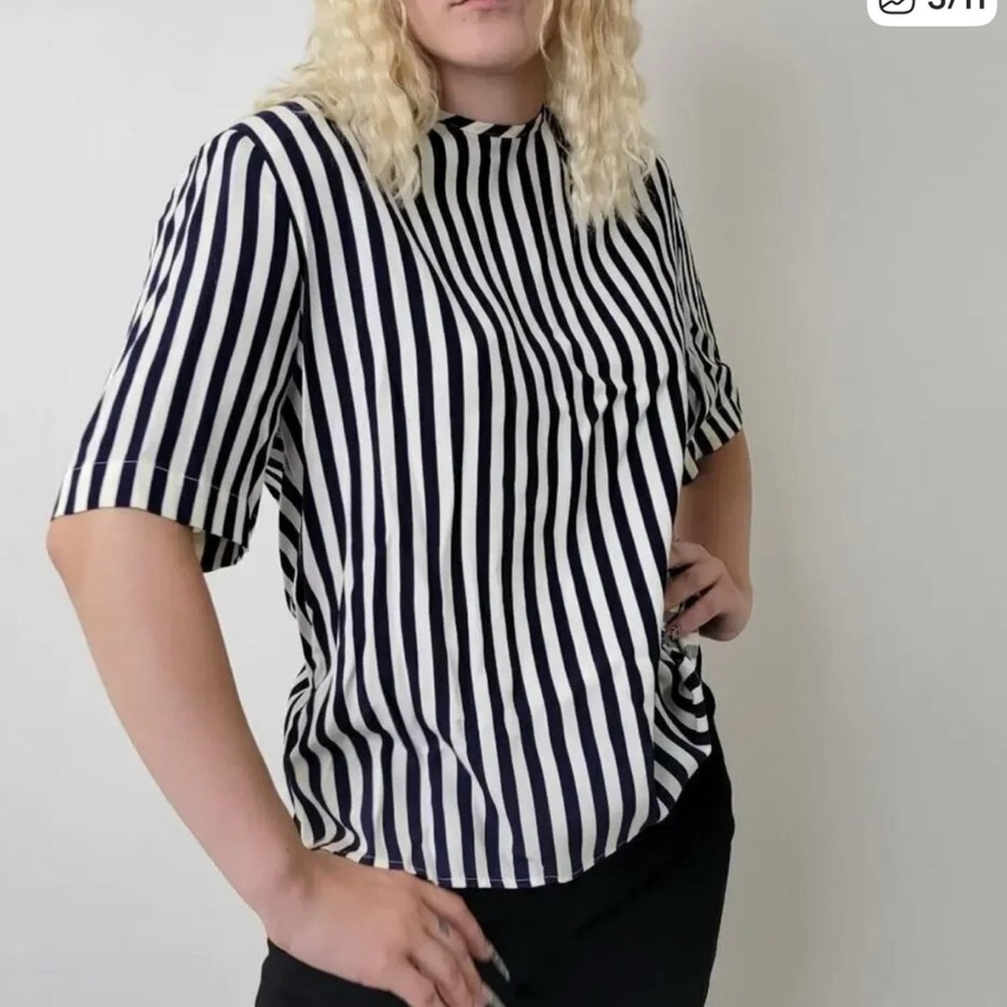 Vintage 80’s Striped Top