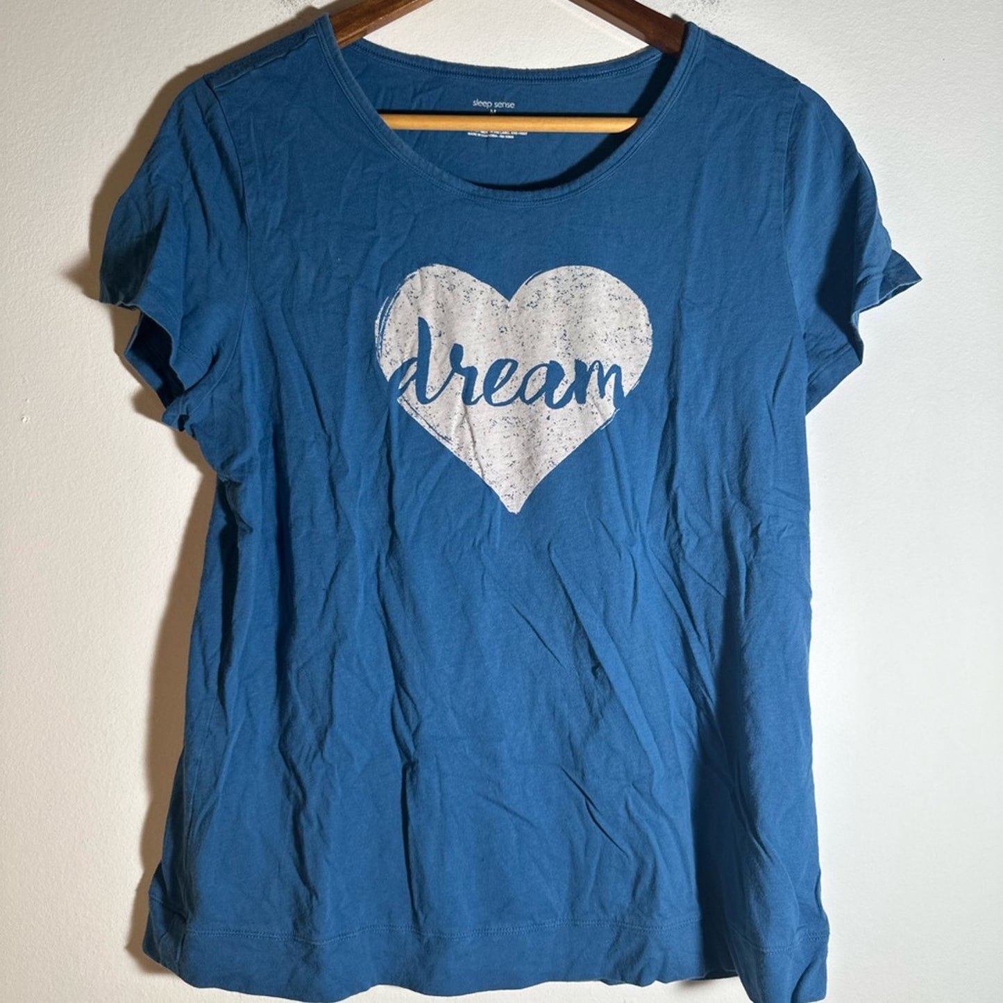 Blue Dream Heart Women's Sleep Tee