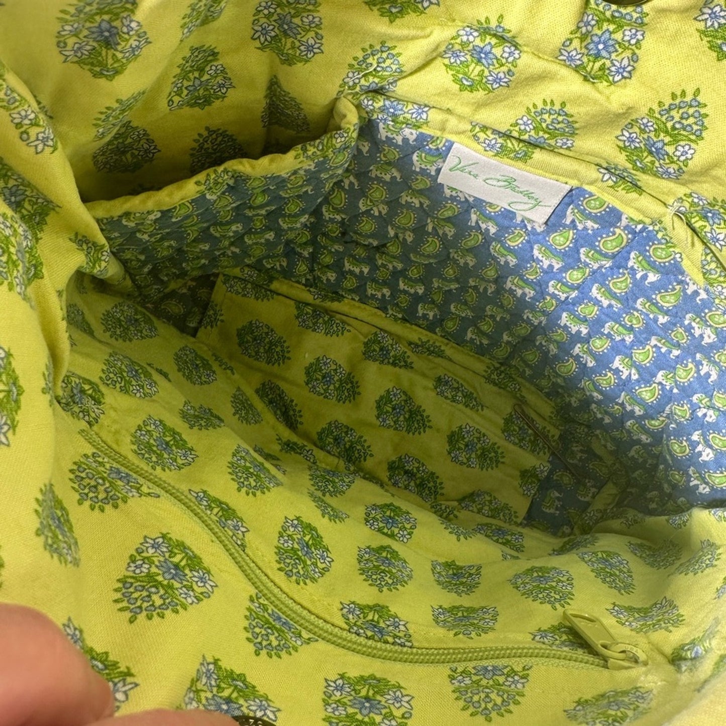 Lime Green Pineapple Patterned Tote Bag with Shoulder Straps