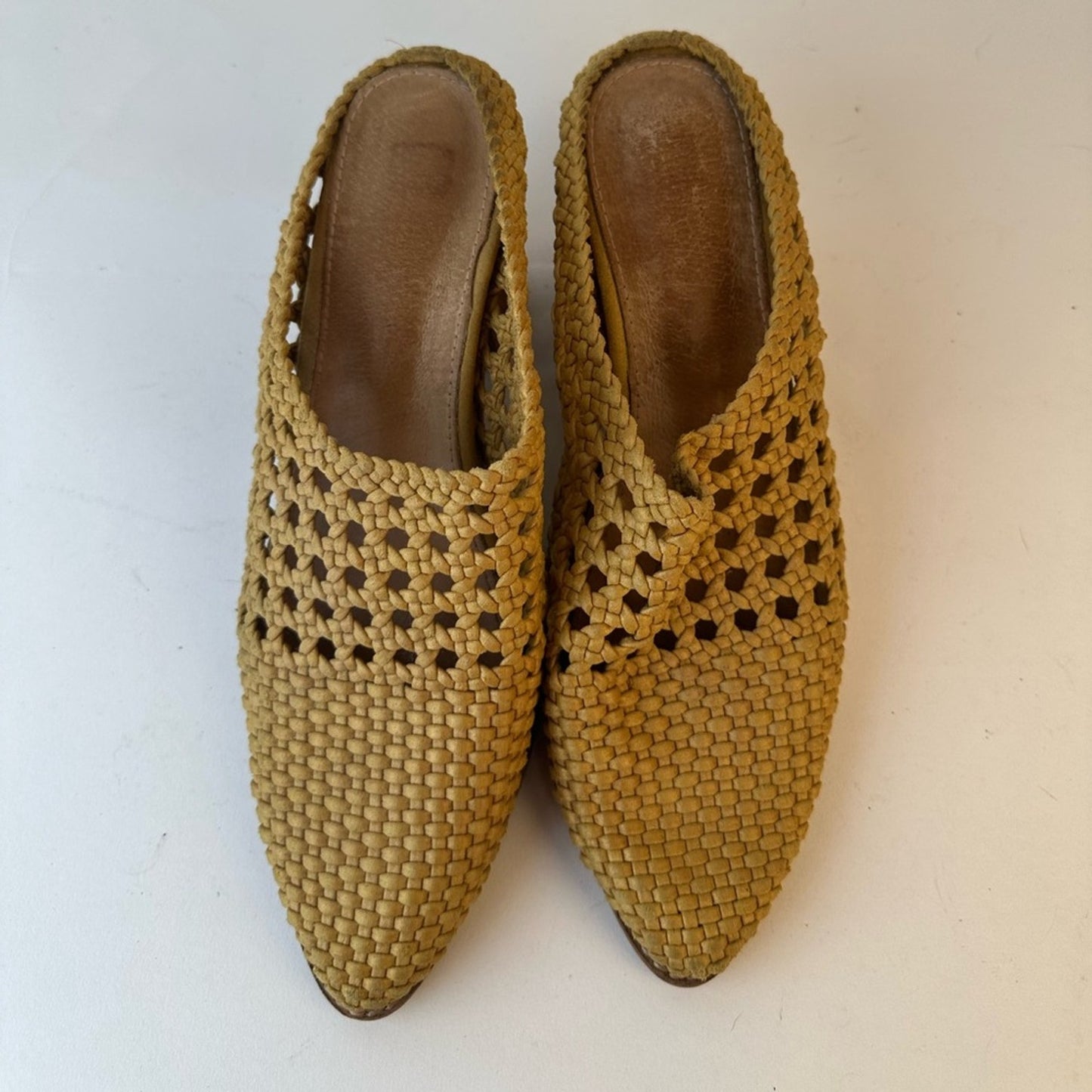 Mi.iM Paris Woven Leather Mules