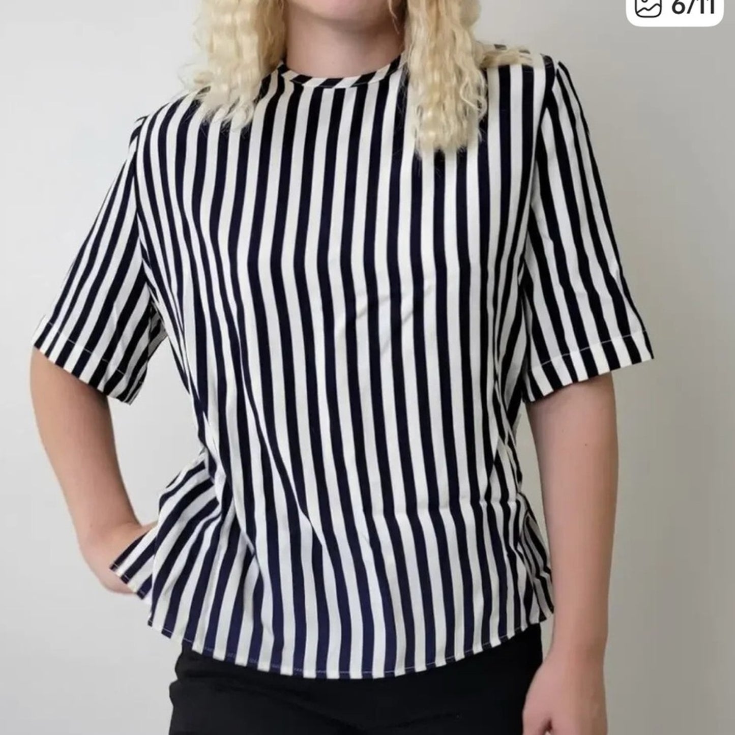 Vintage 80’s Striped Top