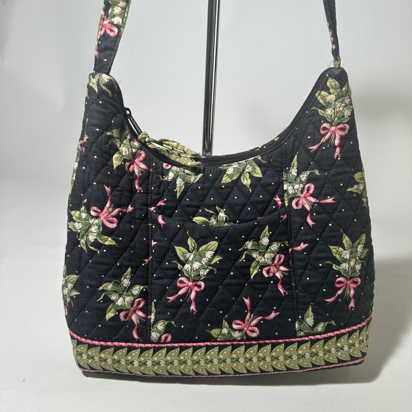 Vera Bradley Floral Quilted Shoulder Bag
