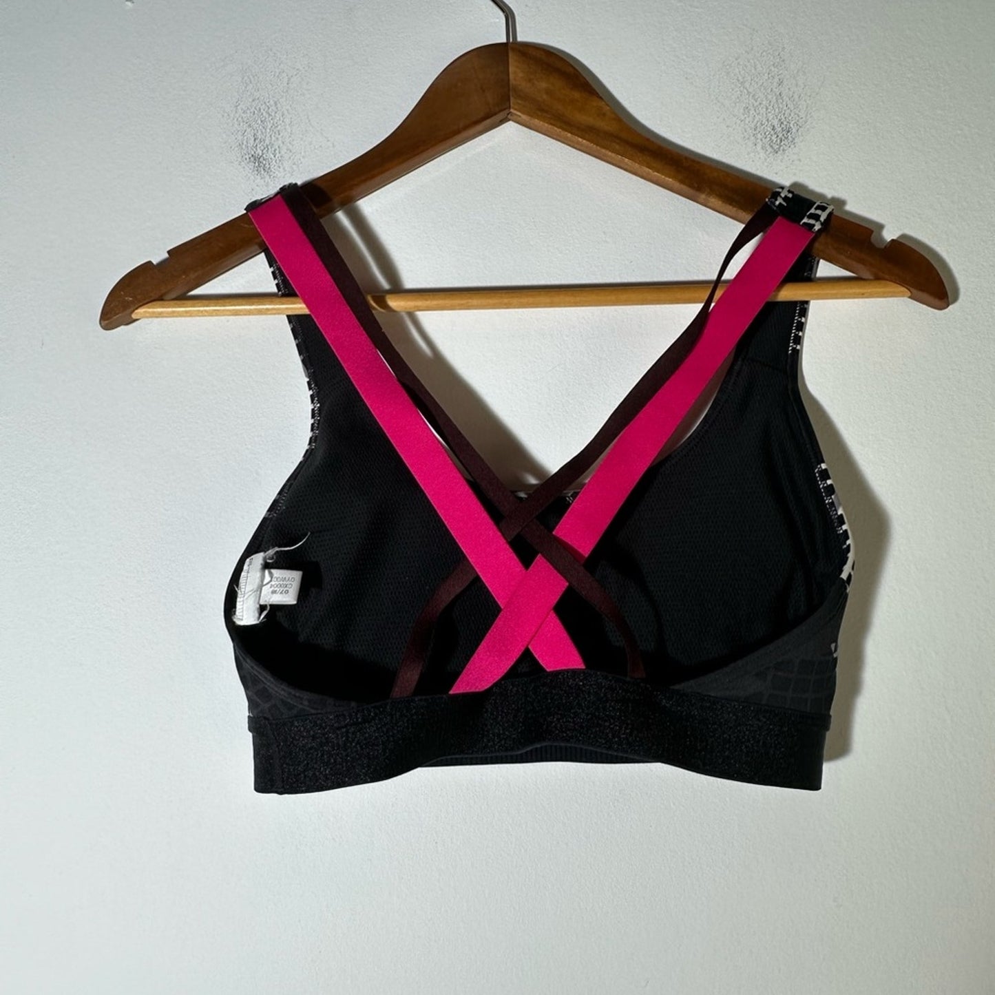 Adidas Black and White Women's Sports Bra