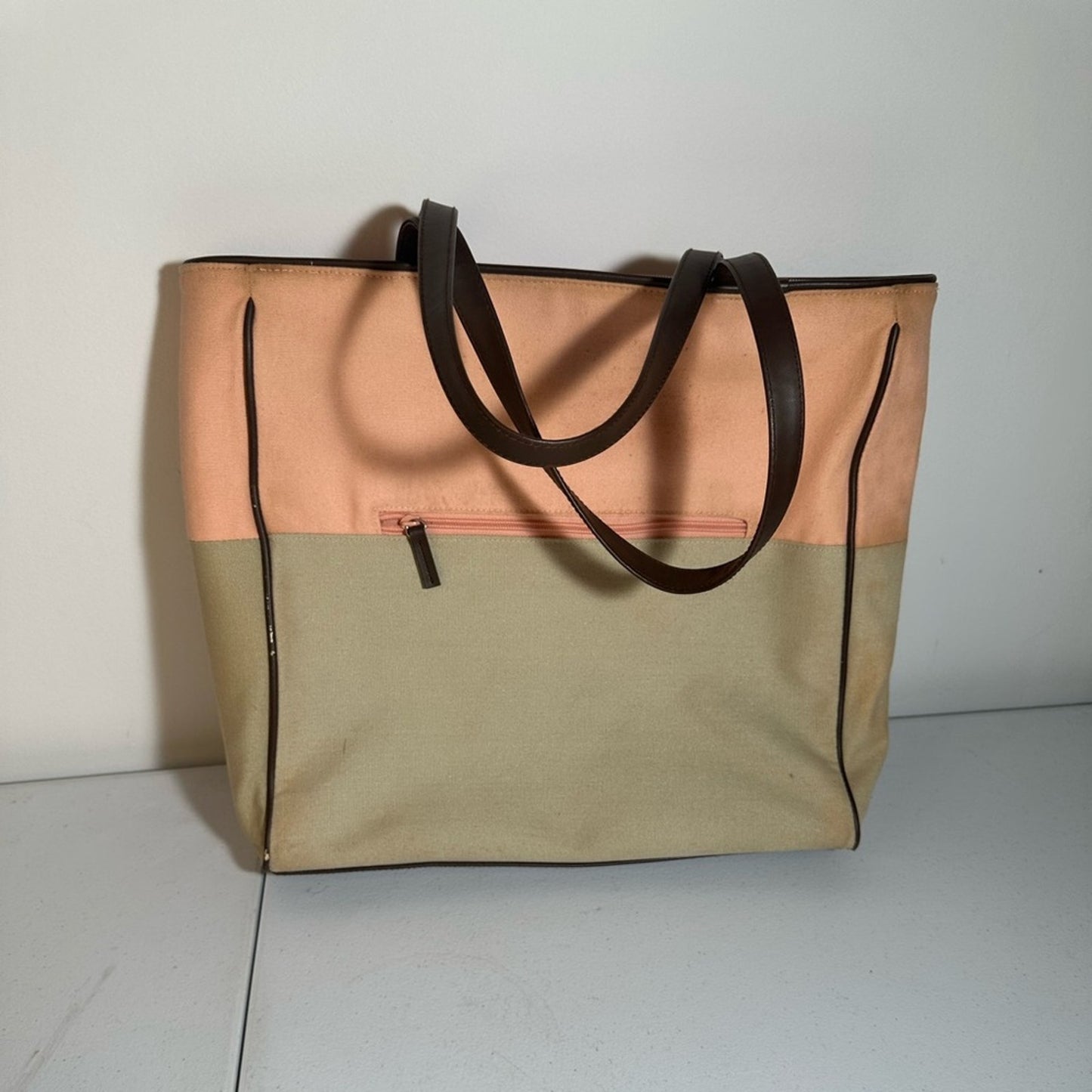 Summer Living Stylish Women's Tote Bag with Beach Scene