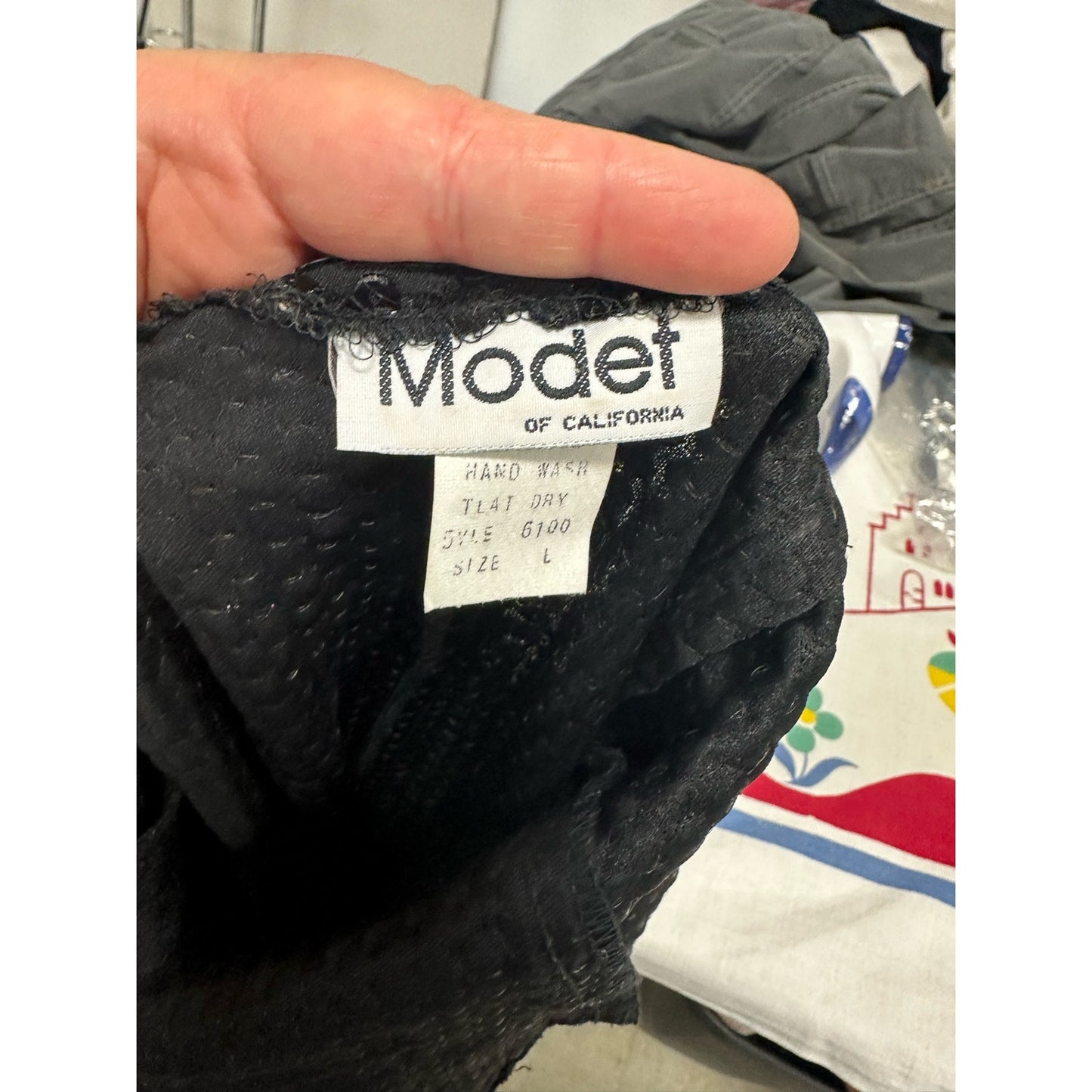 Vintage Modet of California Beaded Cocktail Dress