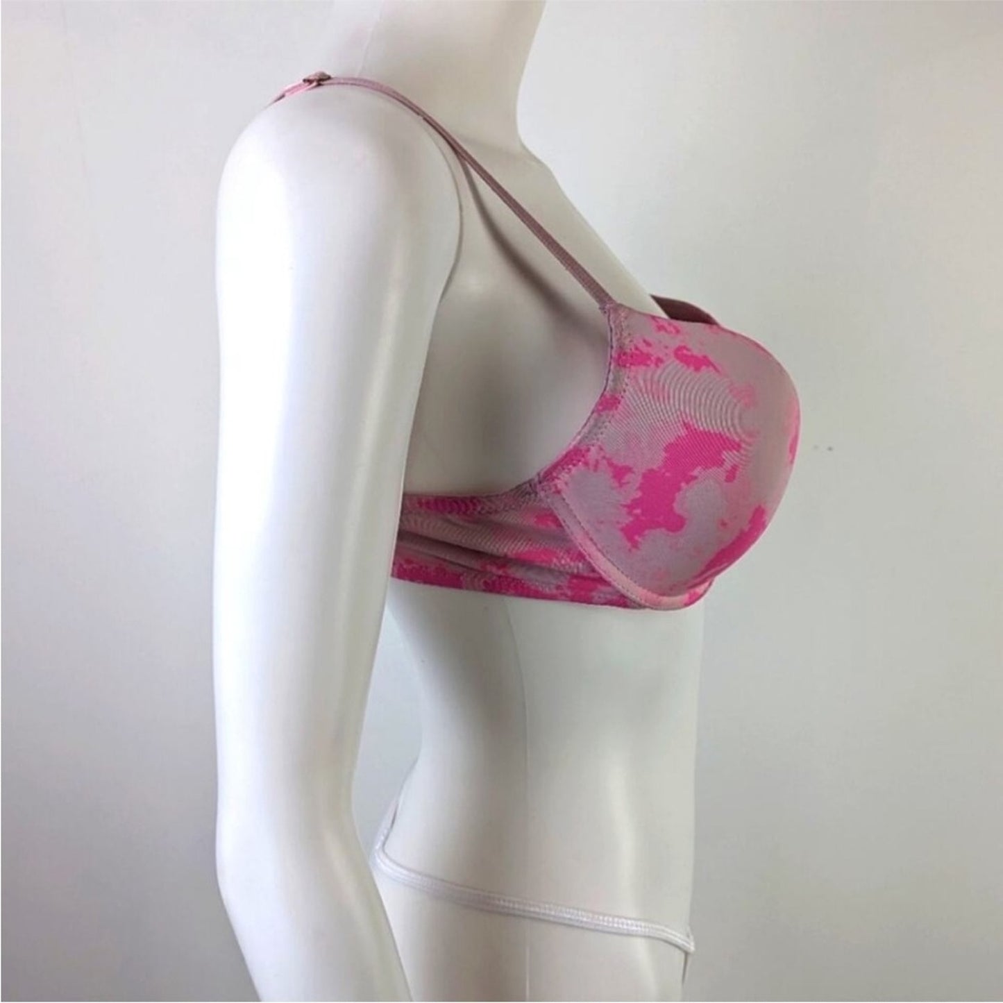 Juicy Couture Pink Tie-Dye Bra