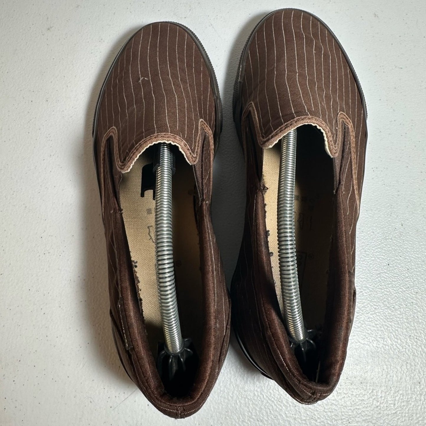 Converse Men's Brown Striped Sneakers