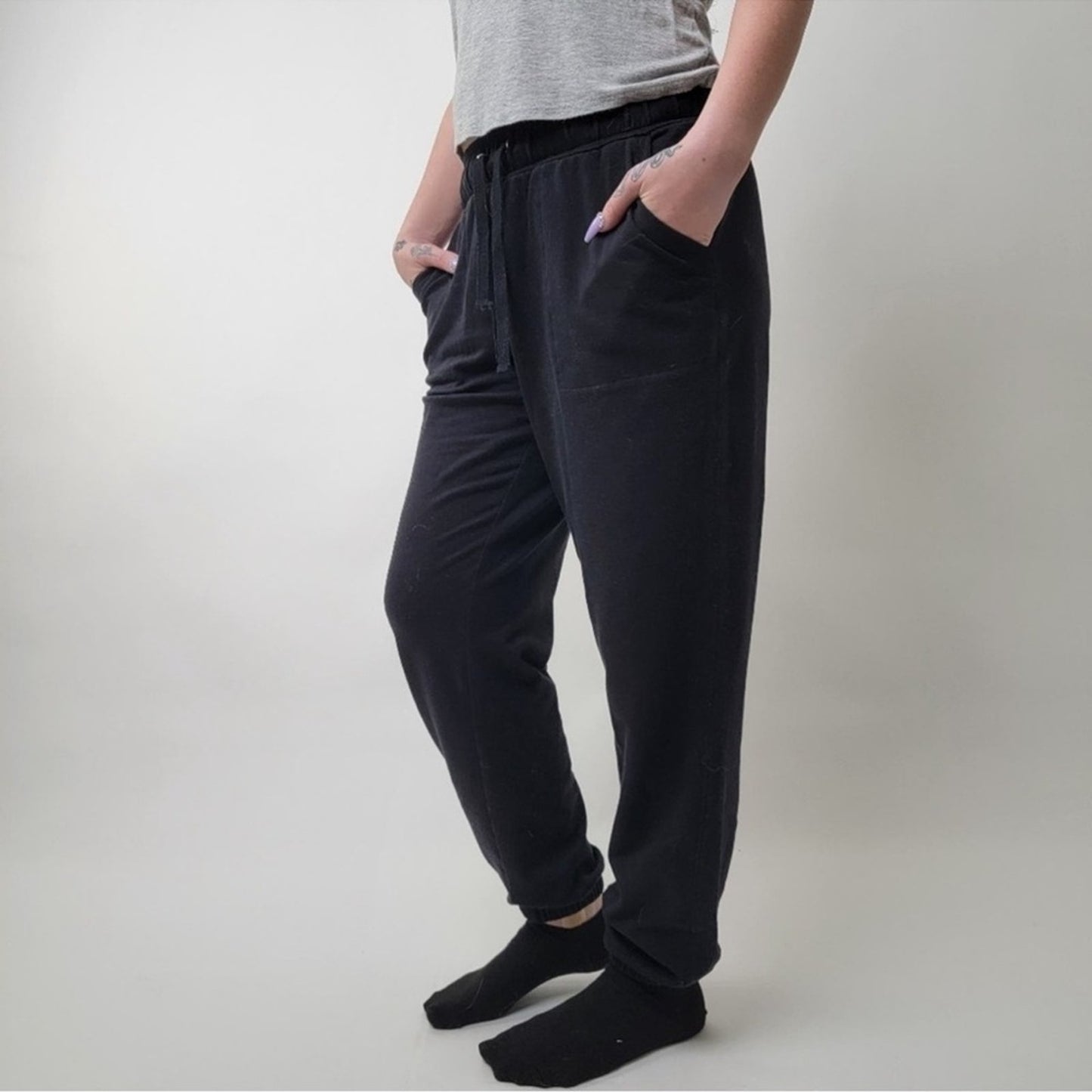 Zelos Black Jogger Pants
