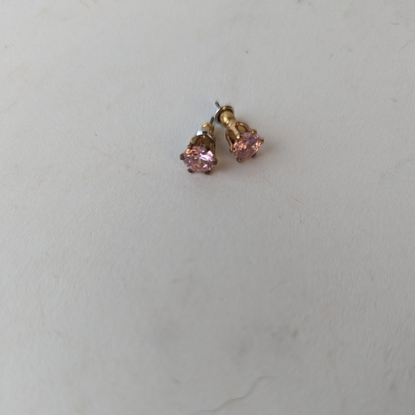 Pink Stud Earrings