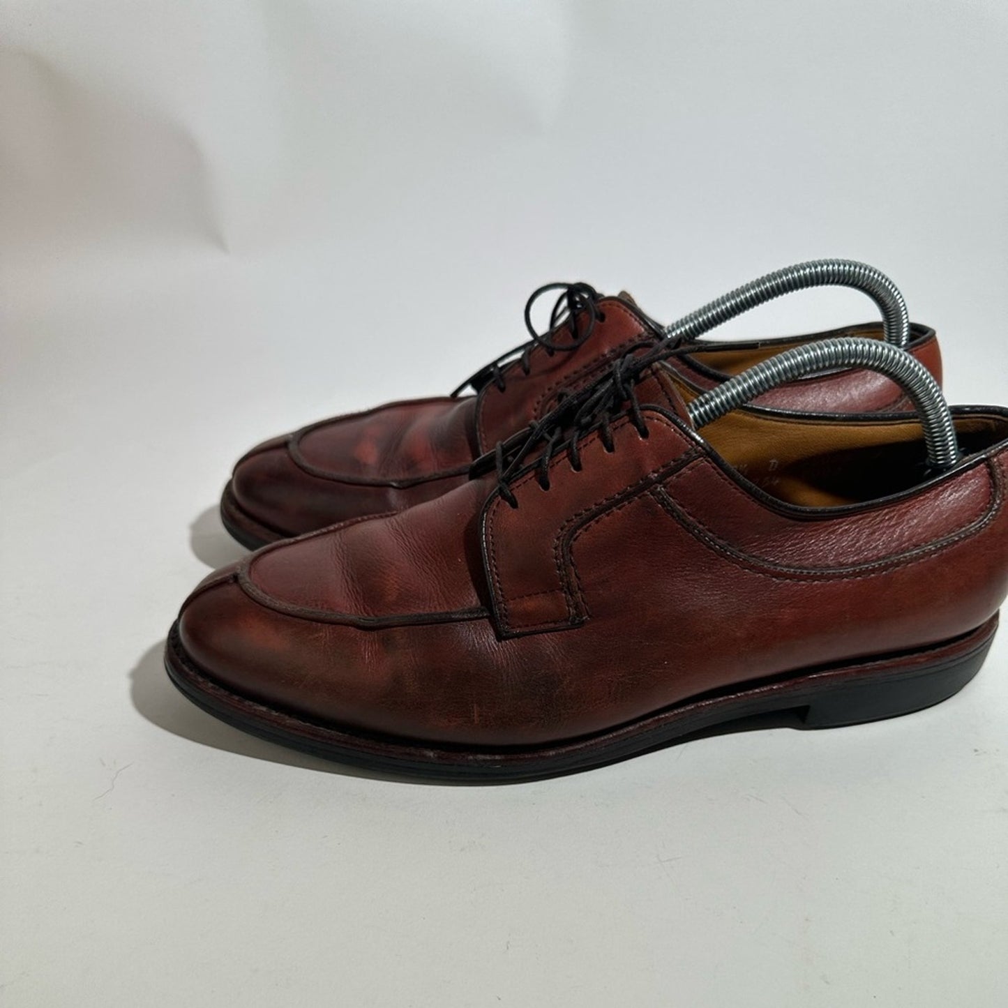 Allen Edmonds Stockbridge 3753 Split Toe Blucher Dress Shoes