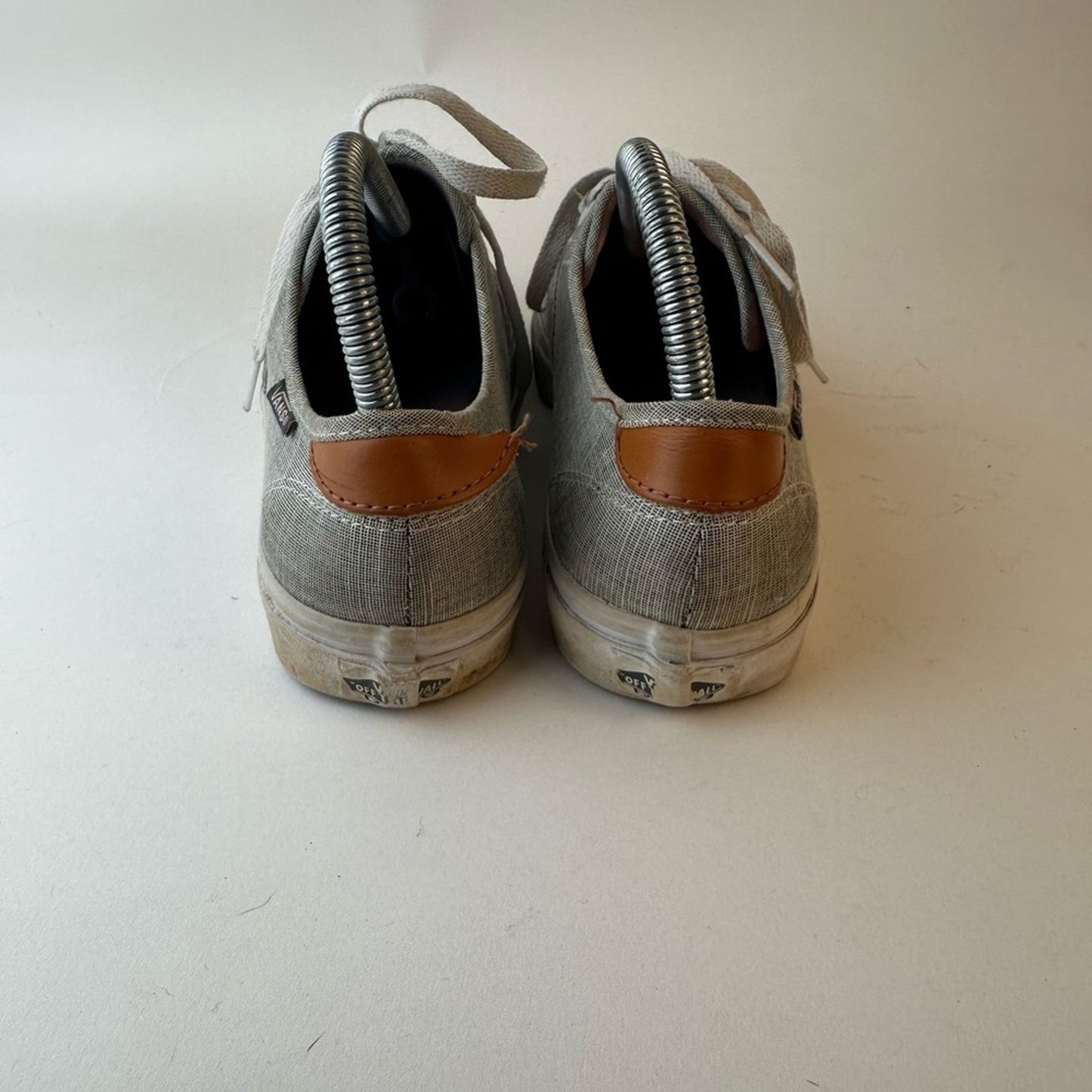 Vans Lo Top Canvas Lace Up Sneakers