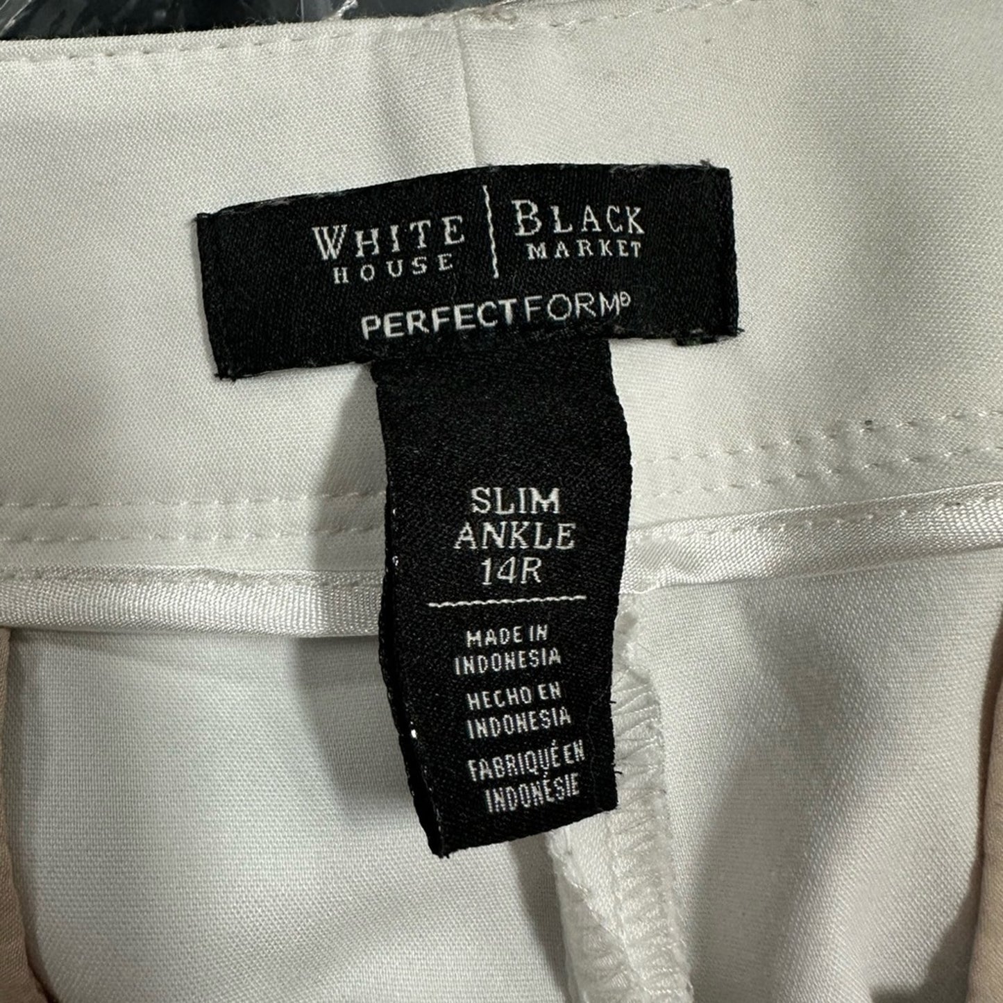 White House Black Market Perfect Form Slim Ankle Pants