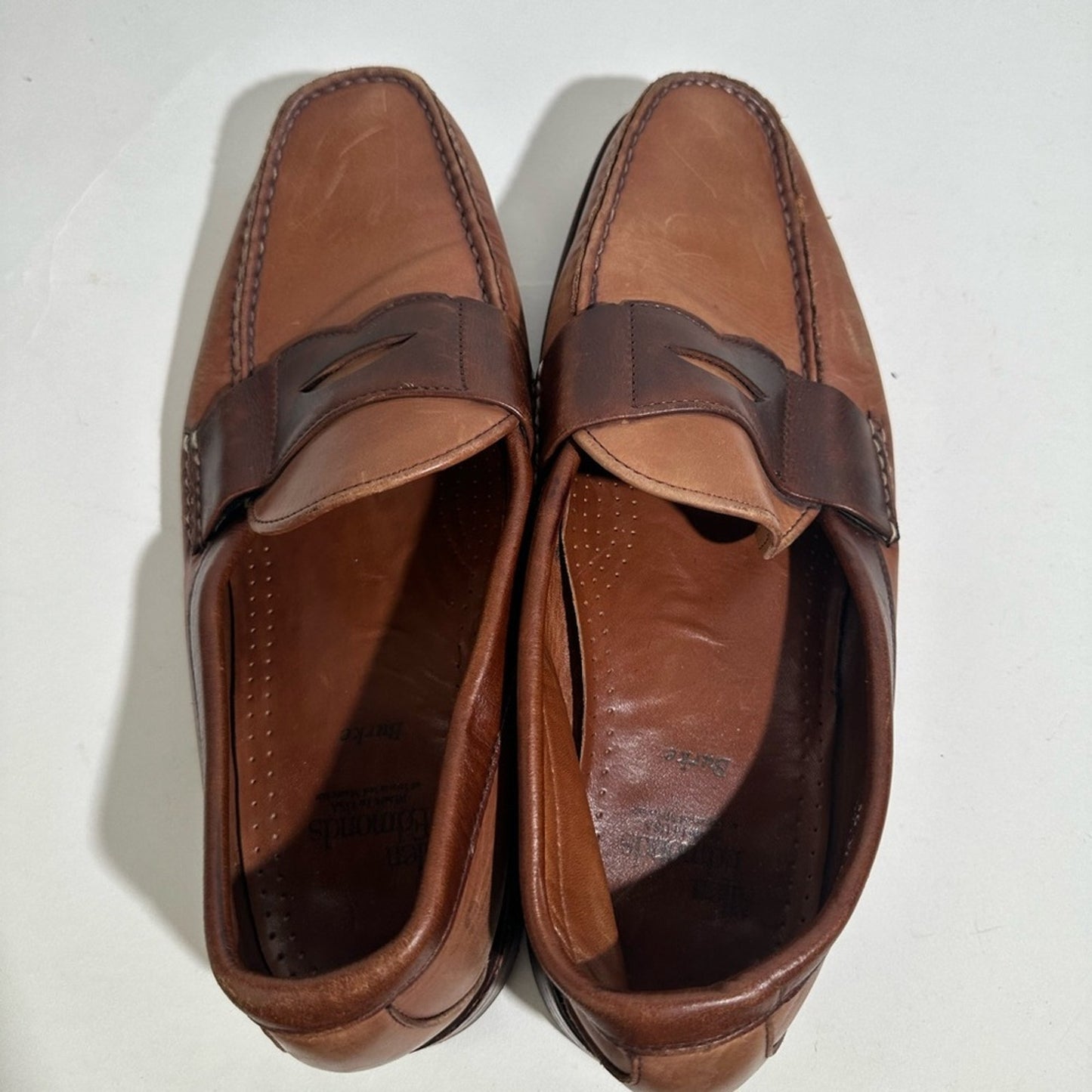 Allen Edmonds Burke Penny Loafers - 10