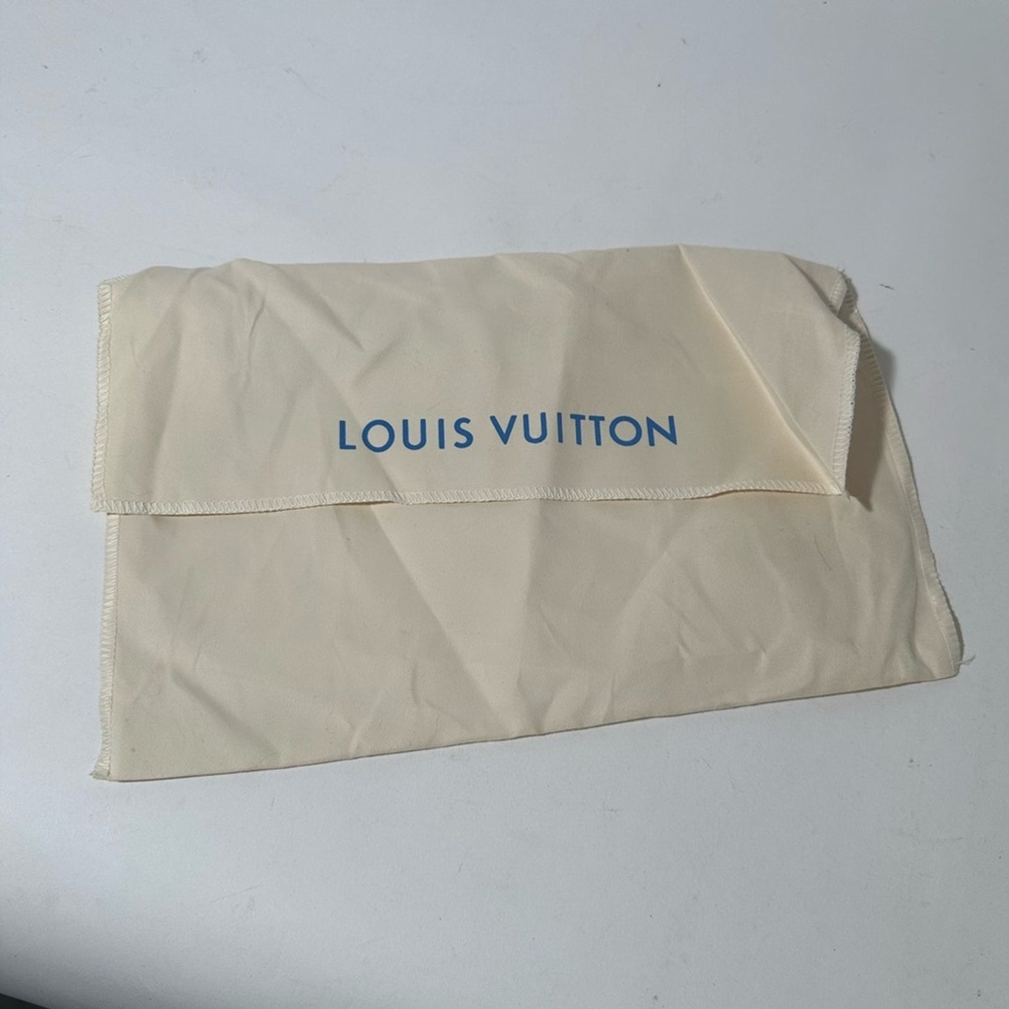 Louis Vuitton Cream Dust Bag