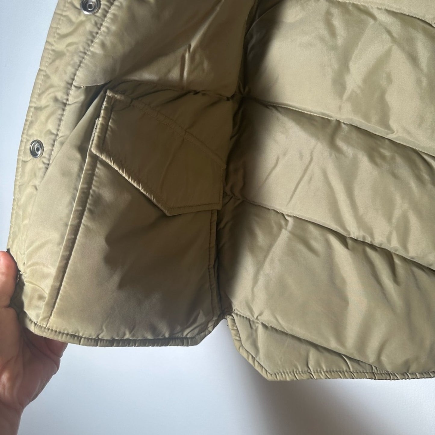 Vintage Men's Brown Quilted Vest