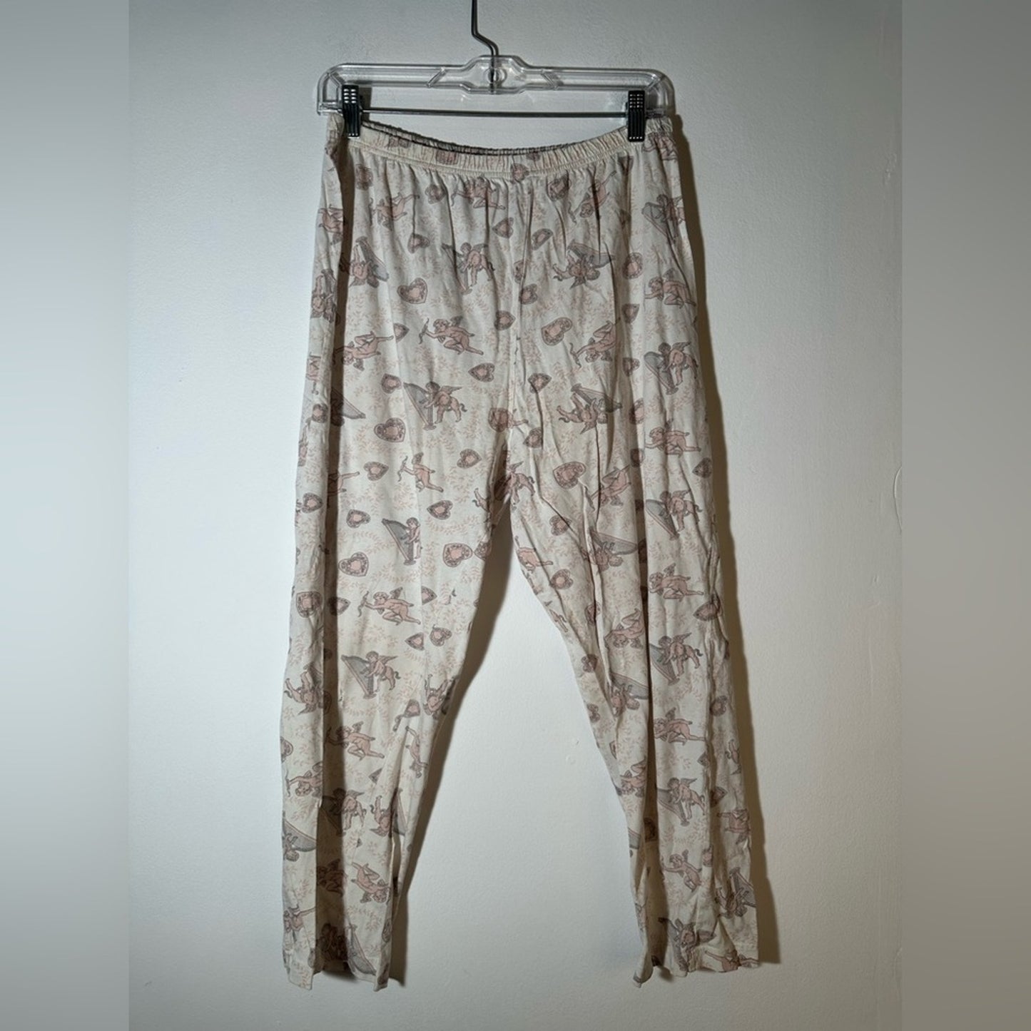 Cupid and Heart  Button-Up Pajama Set