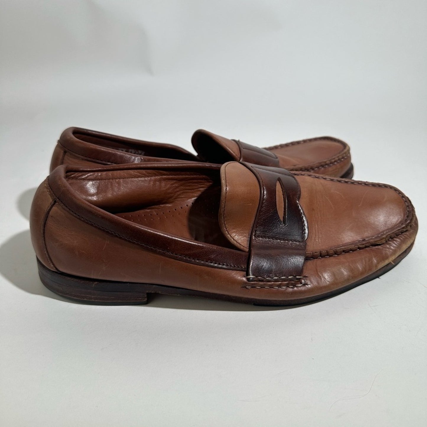 Allen Edmonds Burke Penny Loafers - 10