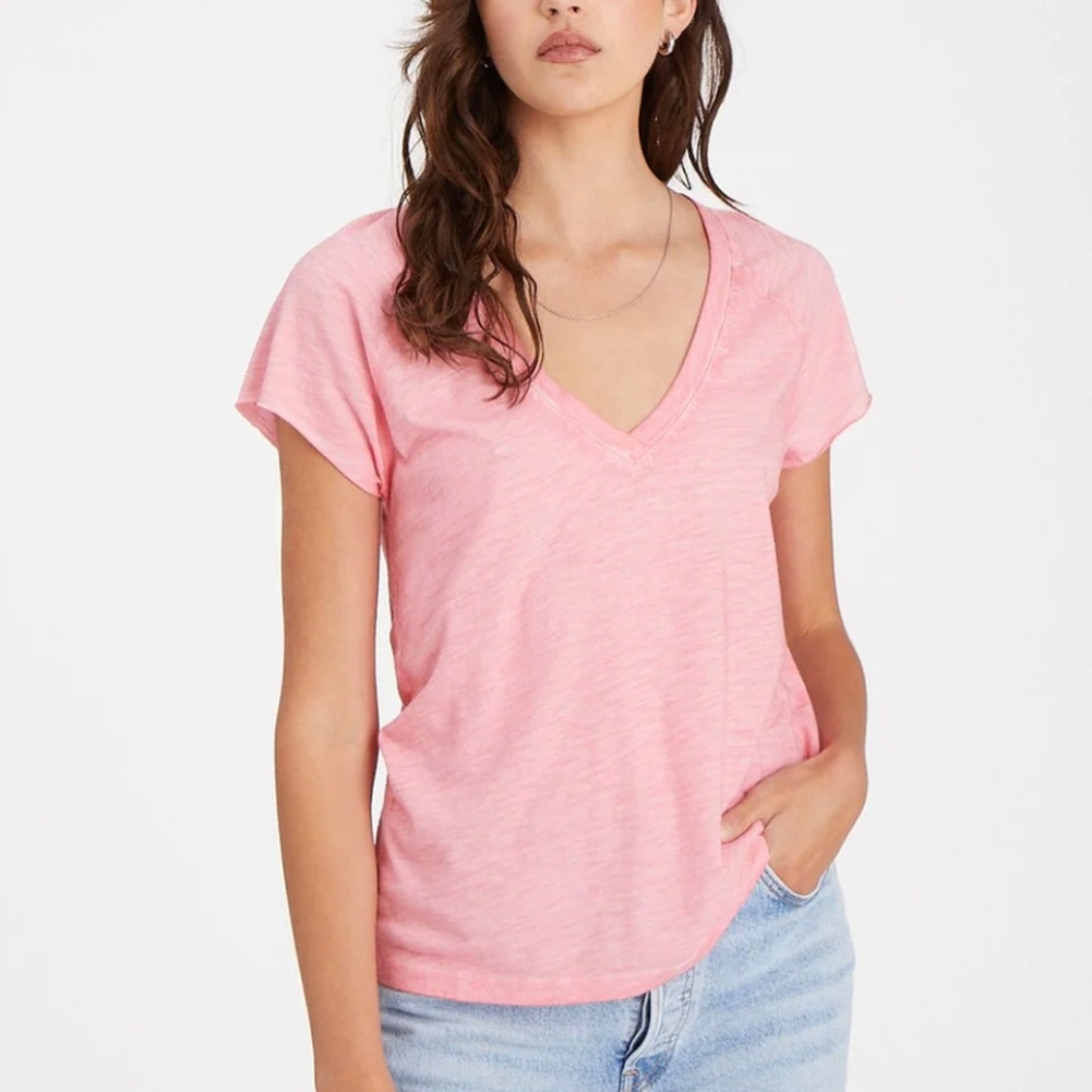 Xhiliration Pink Tee Shirt - Large